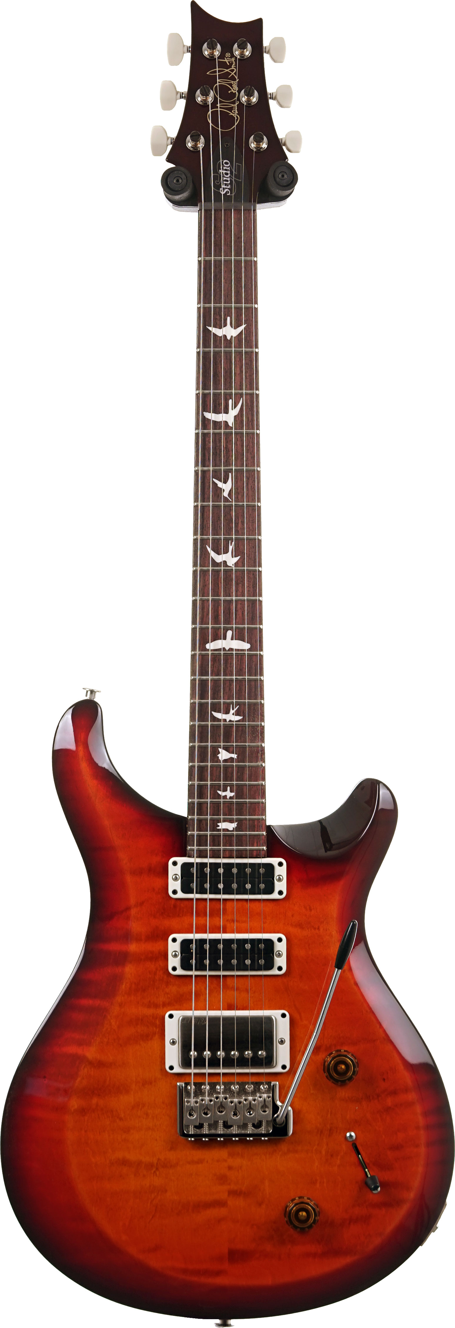 PRS S2 Studio Dark Cherry Sunburst #S2080174