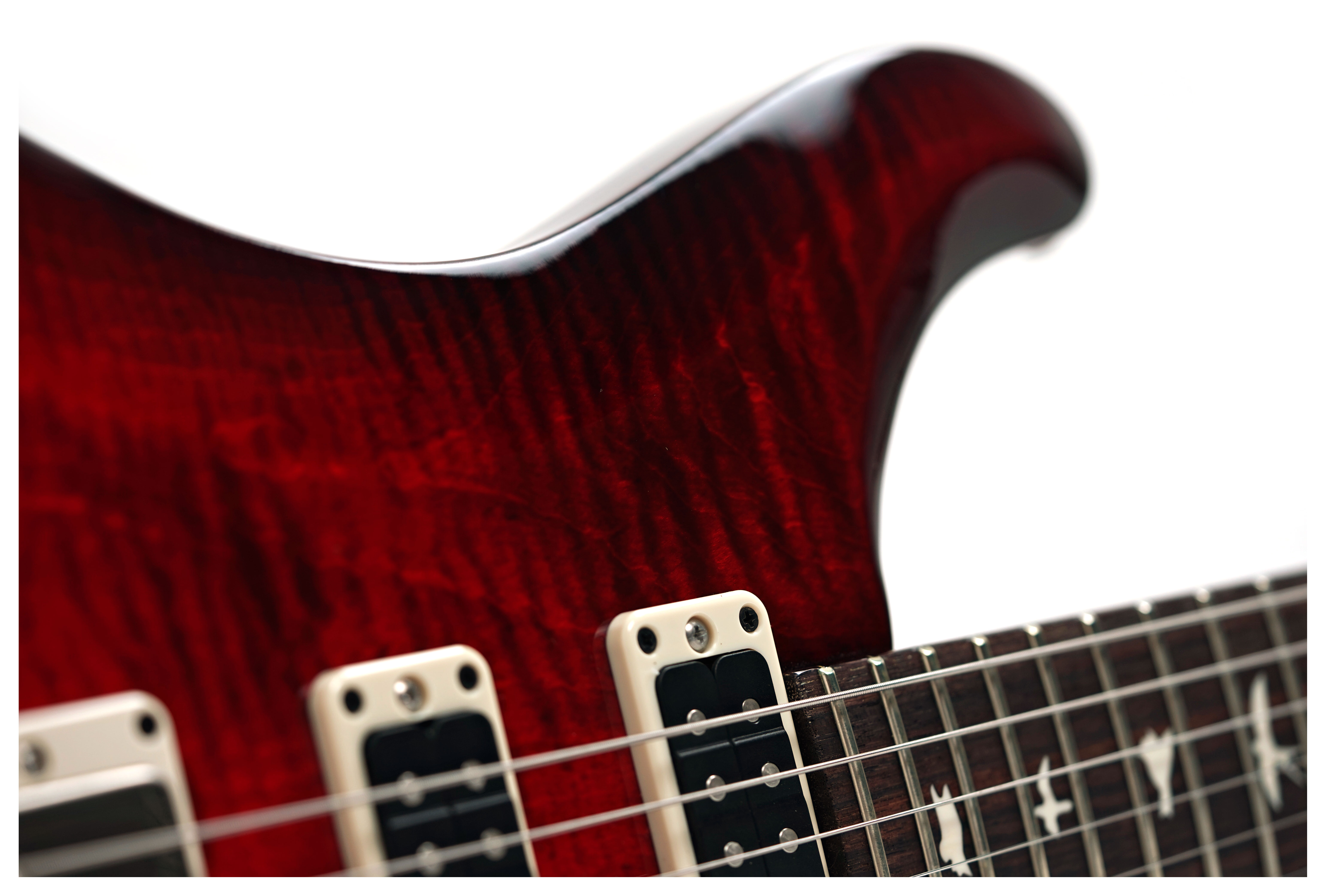 PRS S2 Studio Fire Red Burst #S2081736