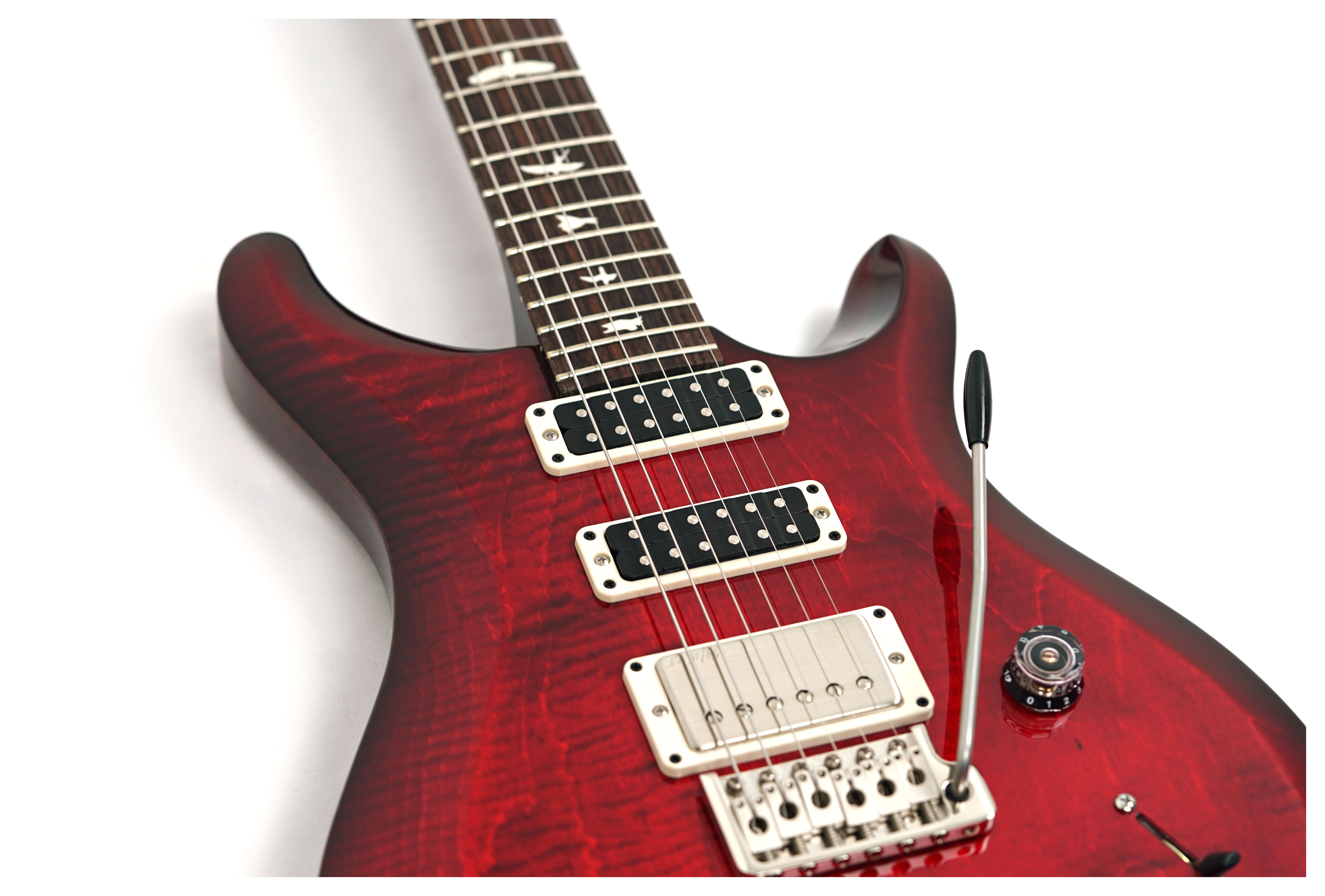 PRS S2 Studio Fire Red Burst #S2081736