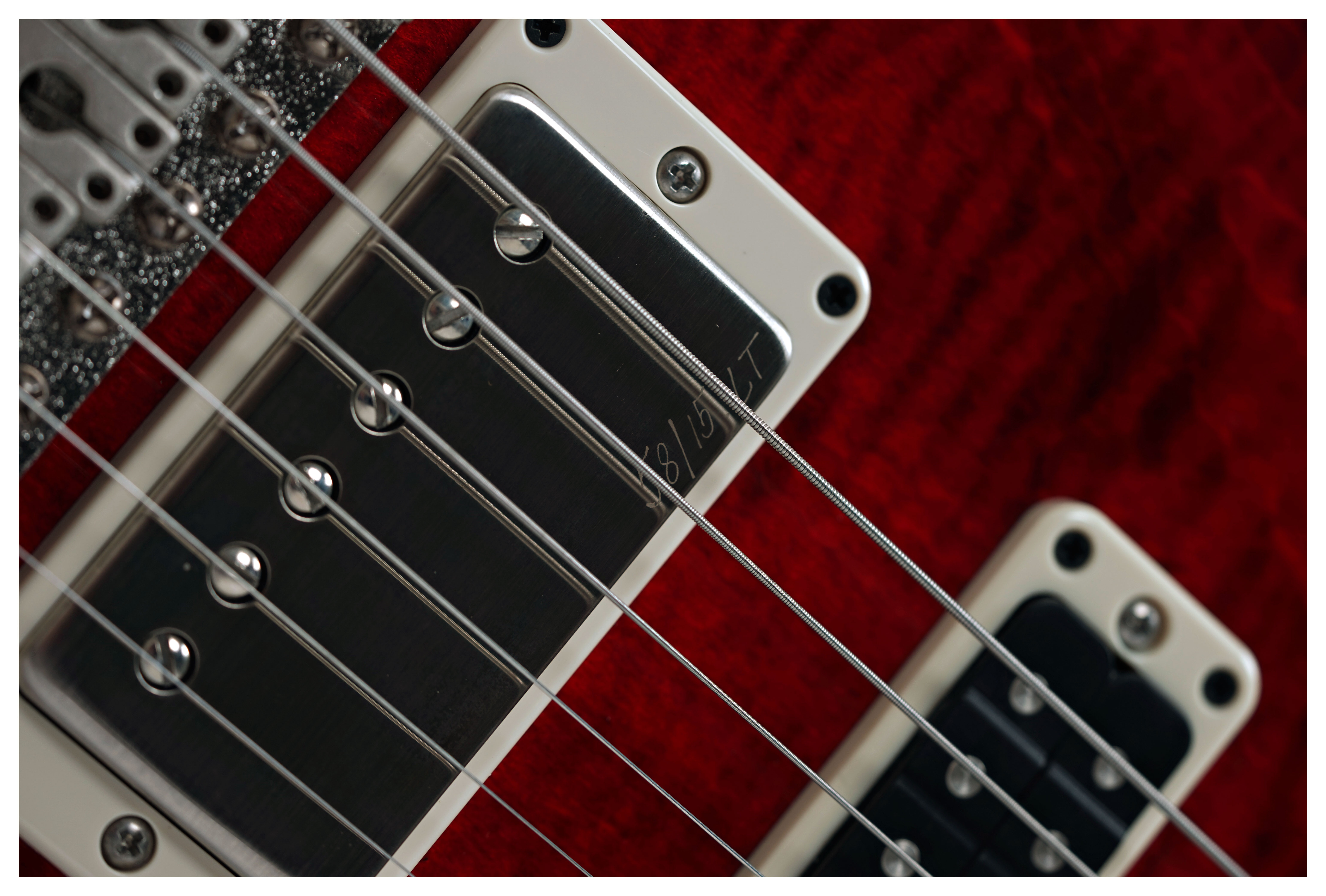 PRS S2 Studio Fire Red Burst #S2081736