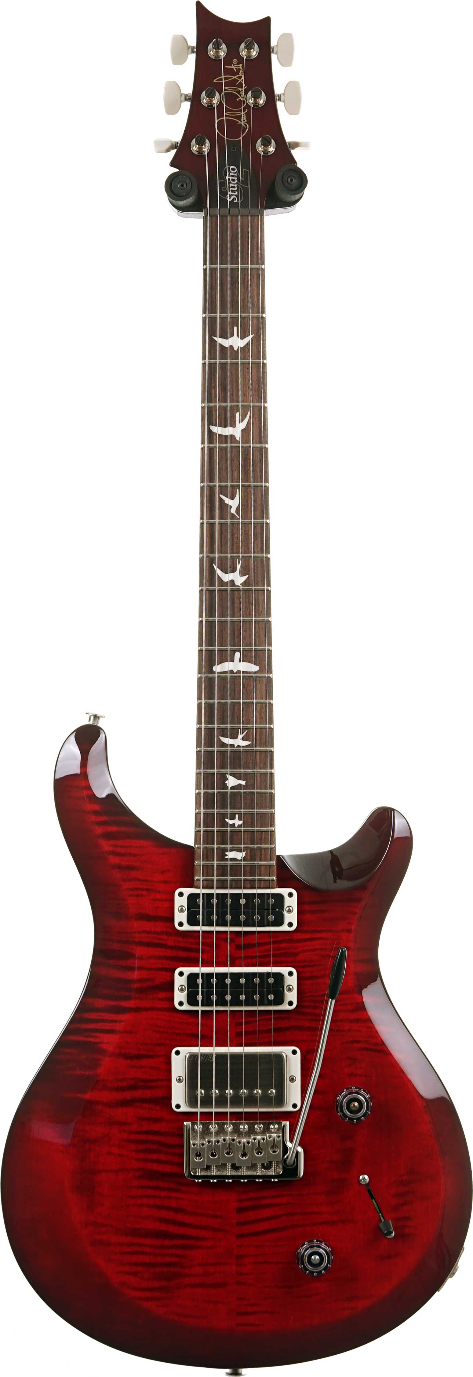 PRS S2 Studio Fire Red Burst #S2082763