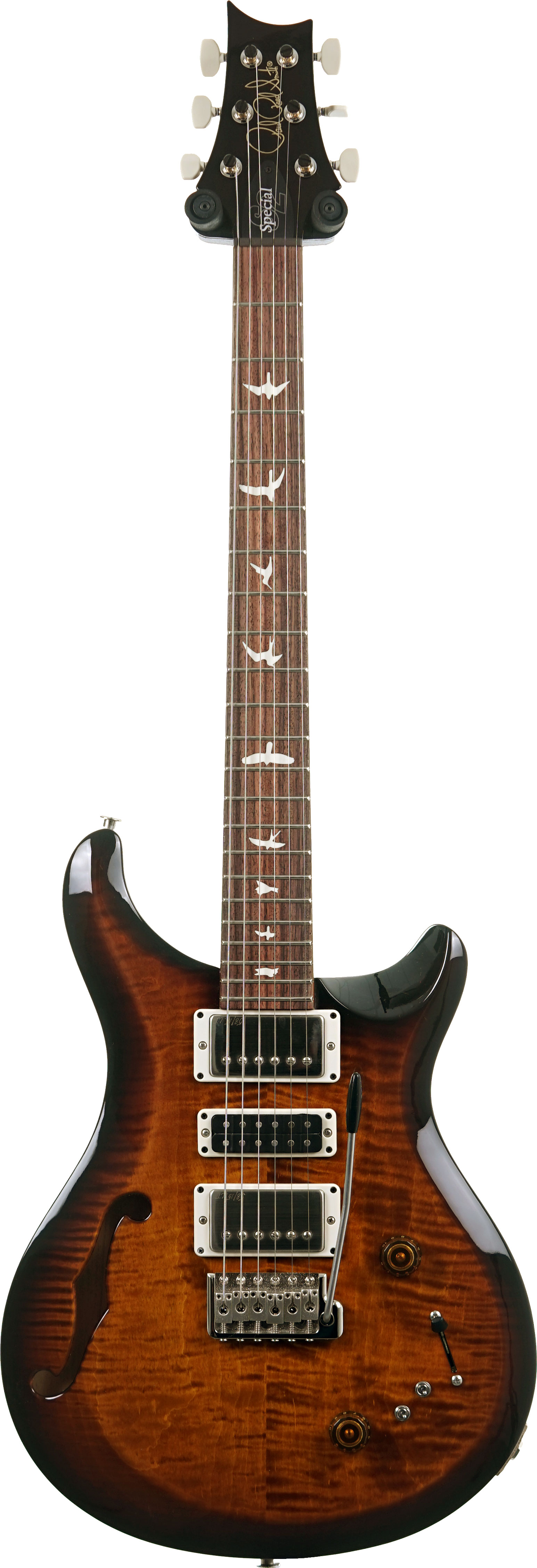 PRS S2 Special Semi-Hollow Black Amber #S2081838