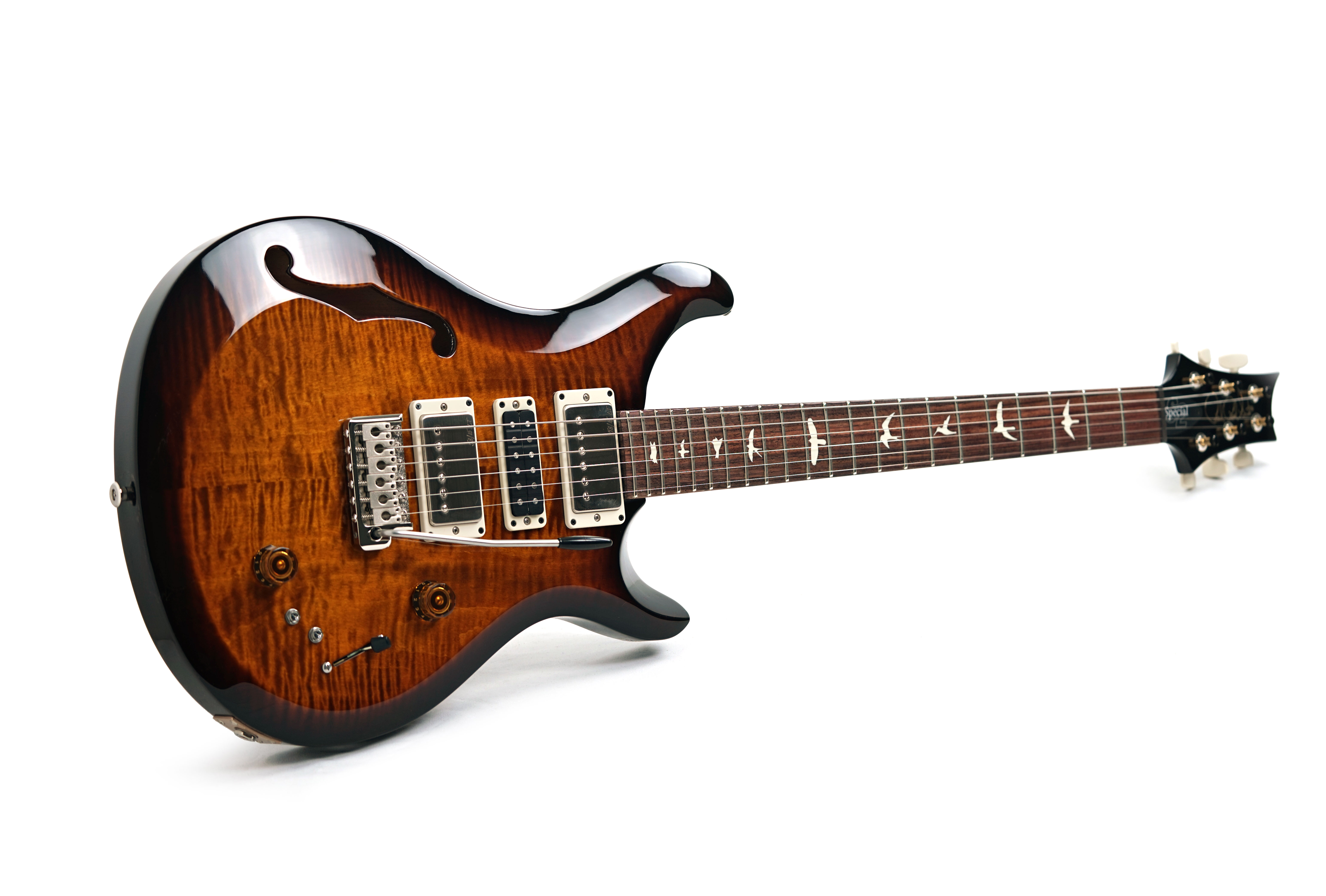 PRS S2 Special Semi-Hollow Black Amber #S2081838