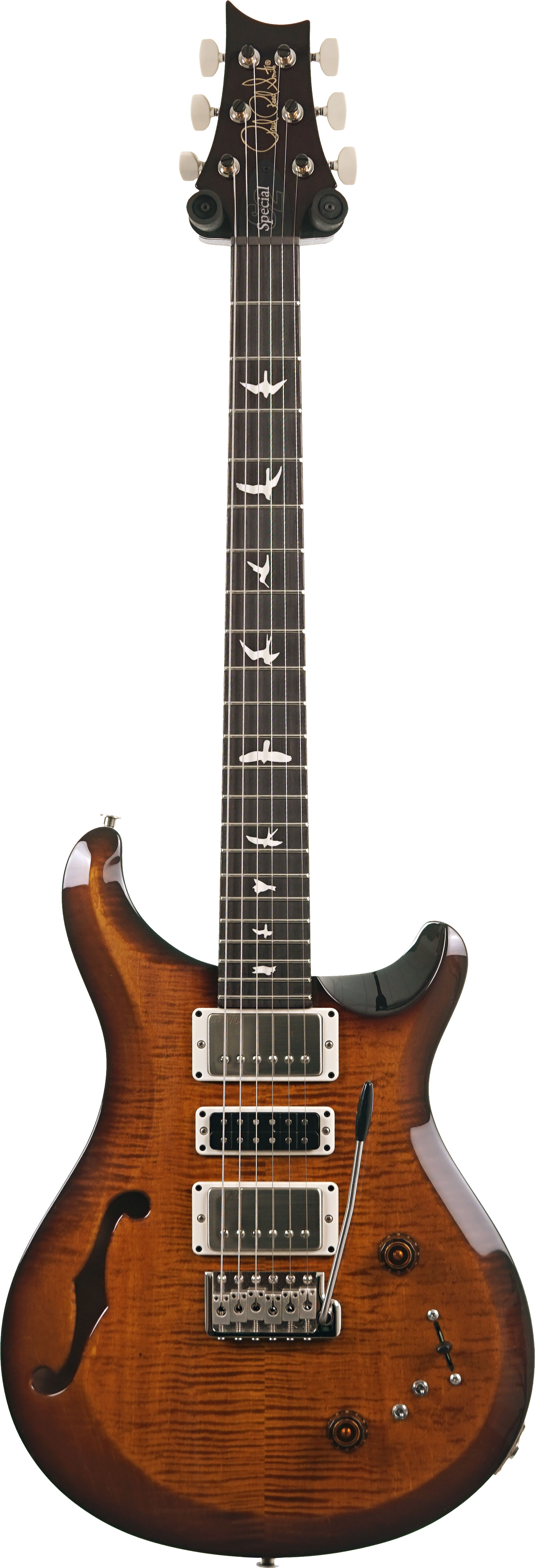 PRS S2 Special Semi-Hollow Black Amber #S2088094