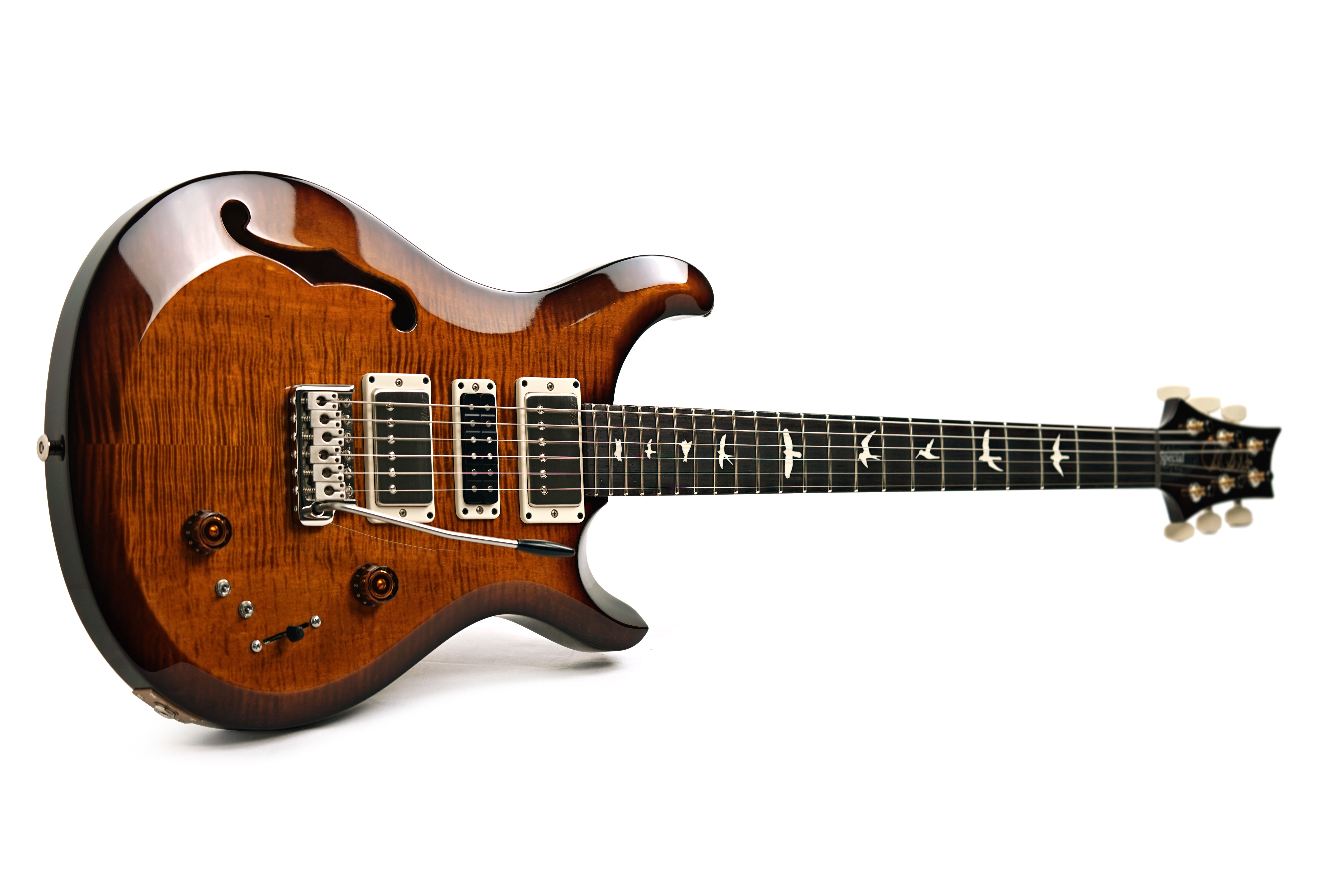 PRS S2 Special Semi-Hollow Black Amber #S2088094