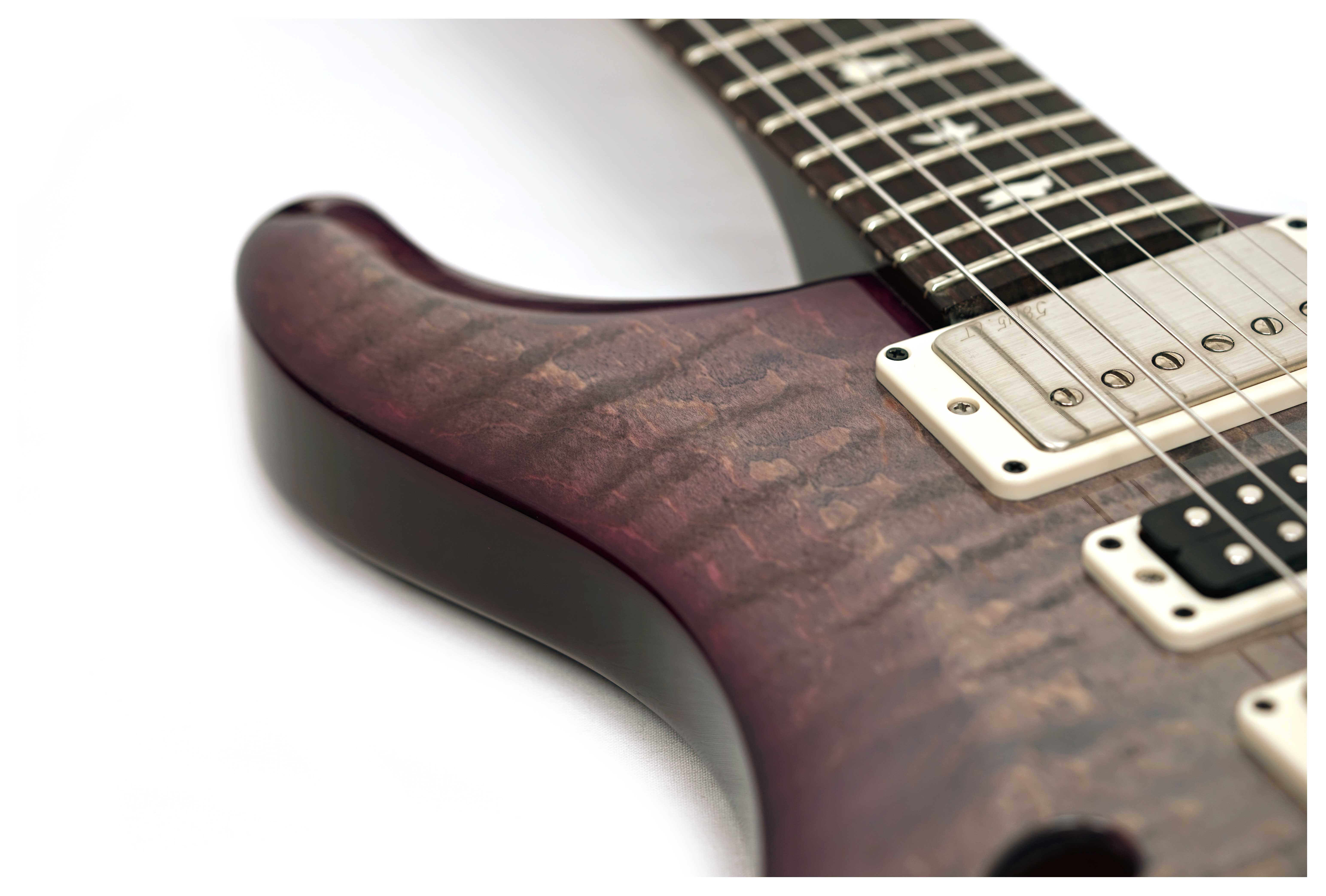 PRS S2 Special Semi-Hollow Faded Gray Black Purple Burst #S2086909