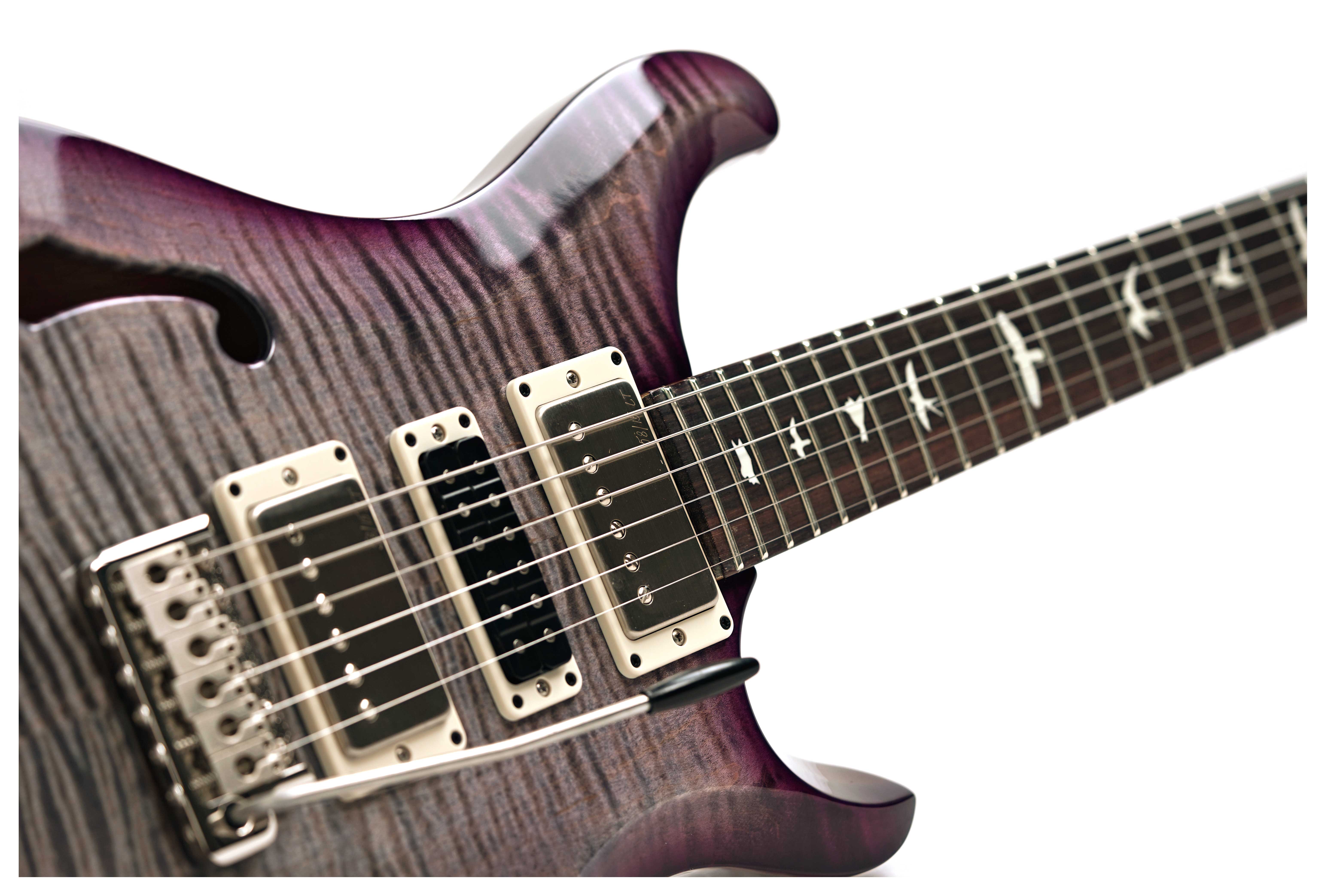 PRS S2 Special Semi-Hollow Faded Gray Black Purple Burst #S2086906