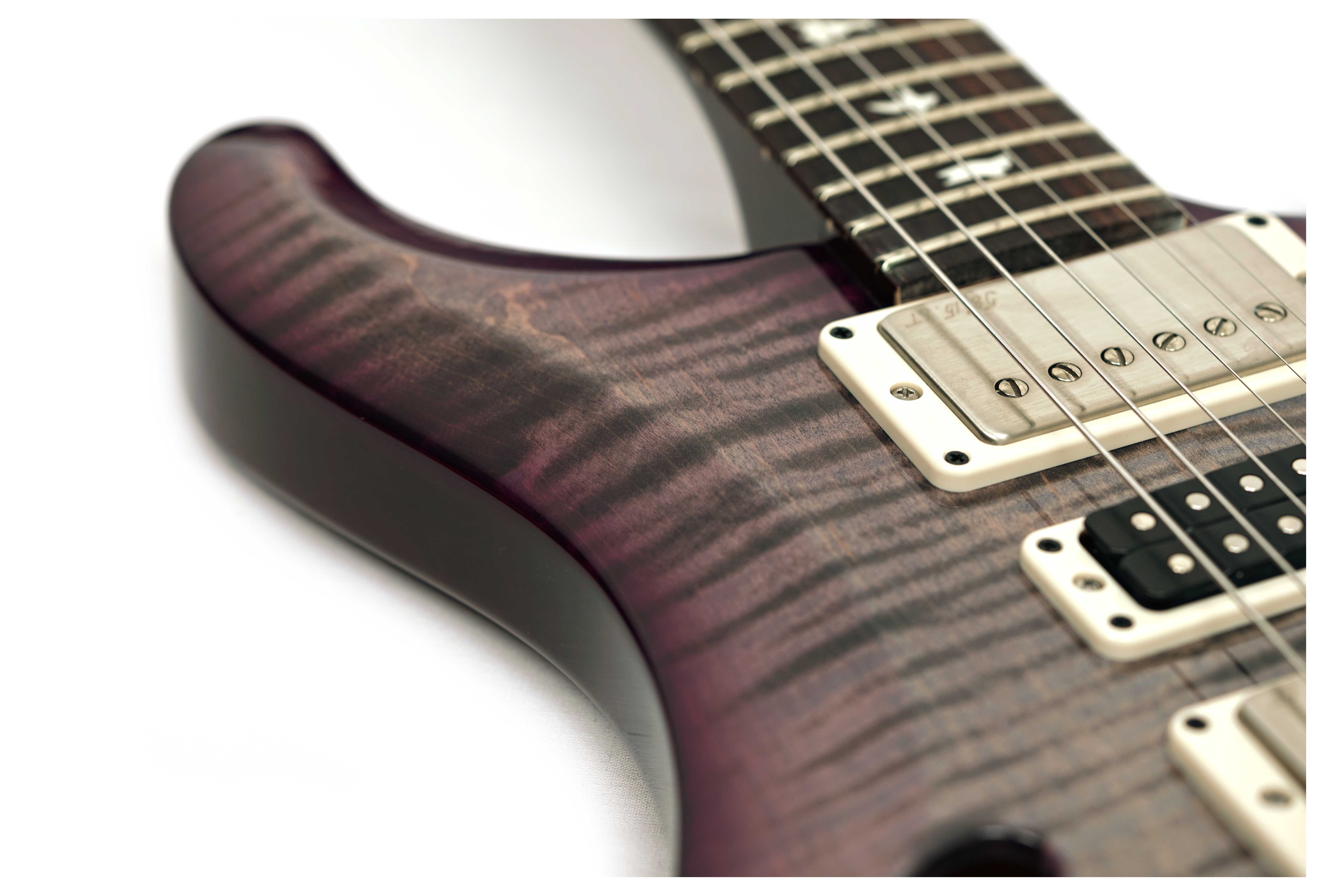 PRS S2 Special Semi-Hollow Faded Gray Black Purple Burst #S2086906