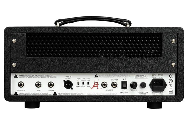 Friedman JEL-20 Tuxedo Valve Amp Head Friedman JEL-20 Tuxedo Valve Amp Head