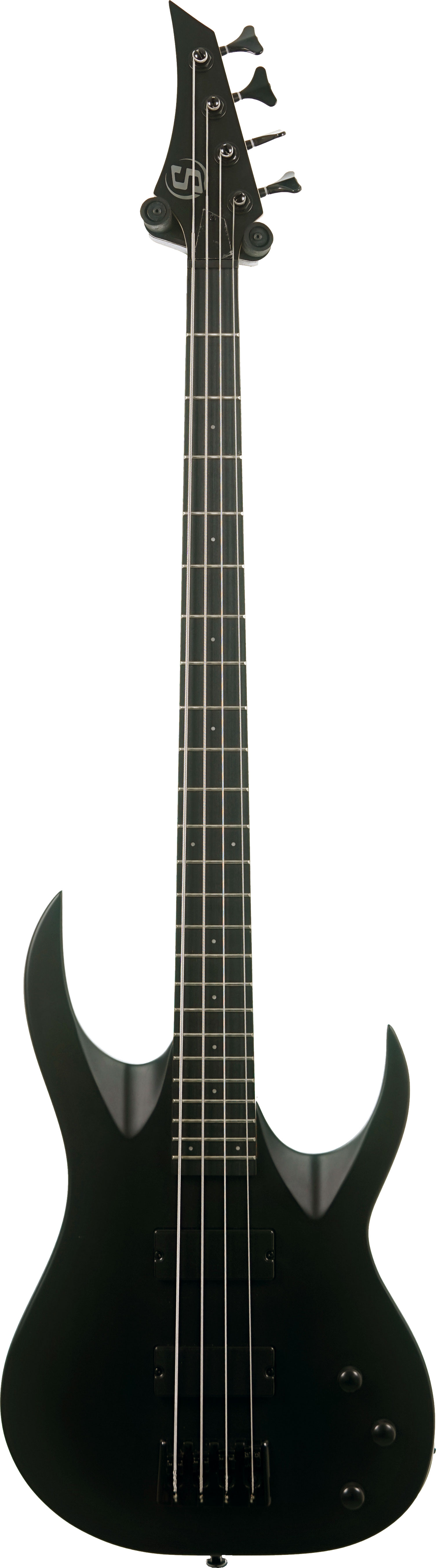 Solar Guitars S by Solar AB4.4C Carbon Black (Ex-Demo) #SQ2024030248