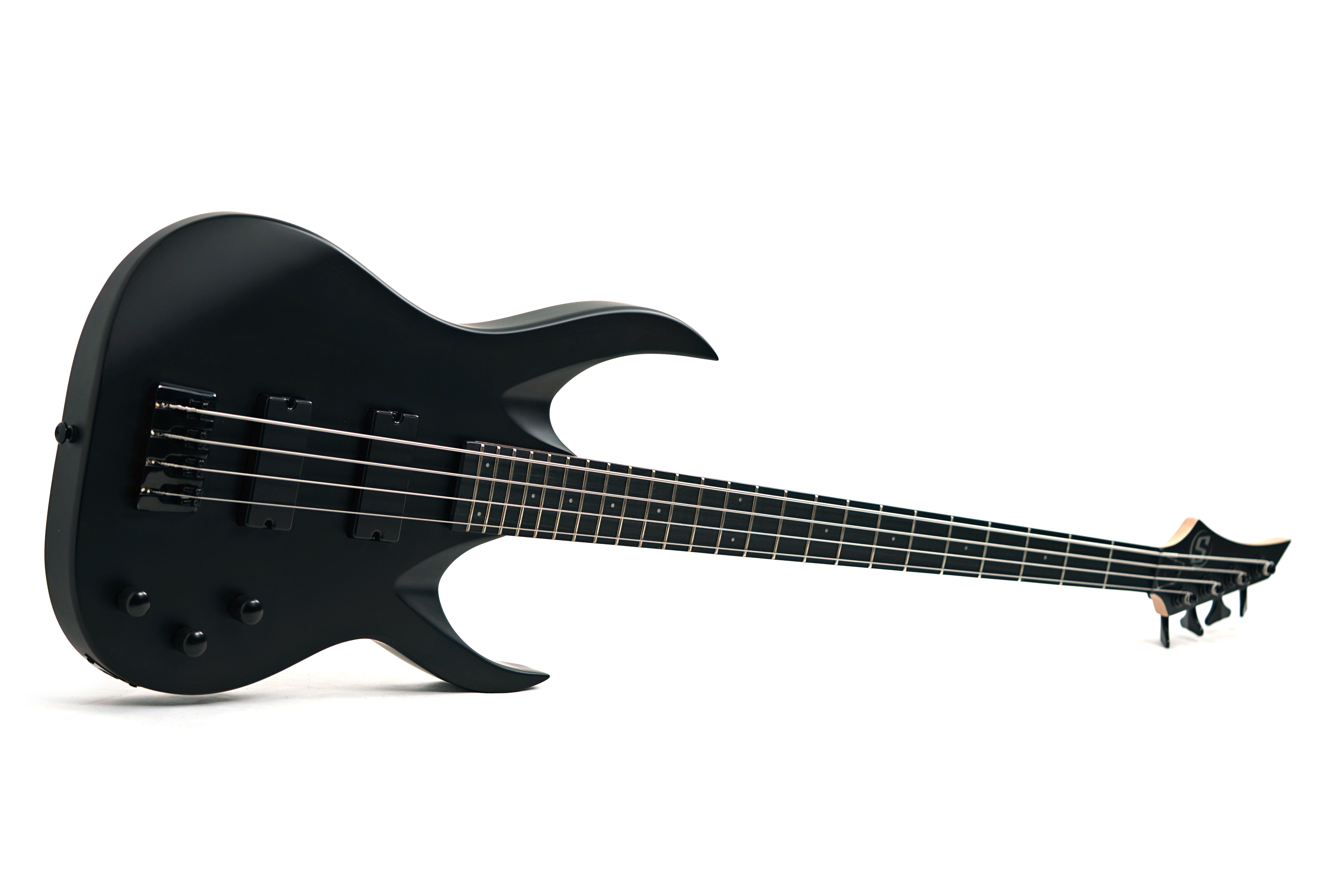 Solar Guitars S by Solar AB4.4C Carbon Black (Ex-Demo) #SQ2024030248