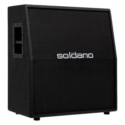 Soldano 2x12 Vertical Classic Guitar Cabinet Black Soldano 2x12 Vertical Classic Guitar Cabinet Black