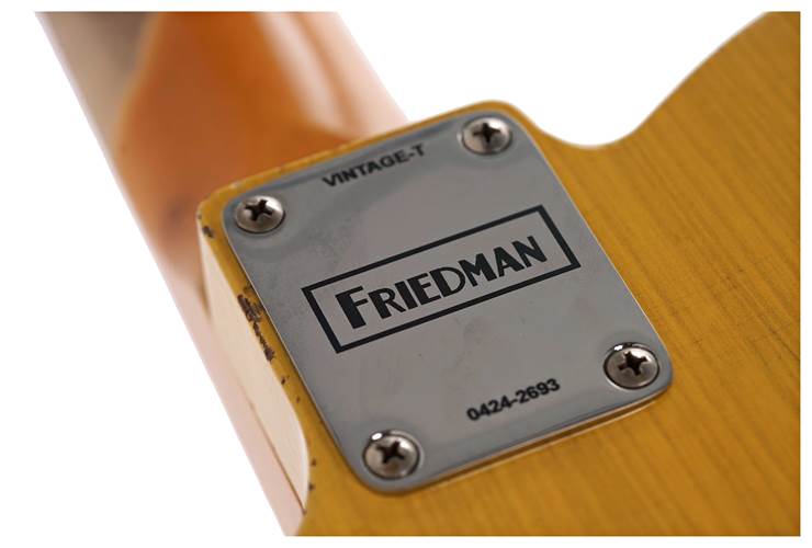 Friedman Vintage T Silver Butterscotch Nitro Classic HH #0424-2693 Friedman Vintage T Silver Butterscotch Nitro Classic HH #0424-2693