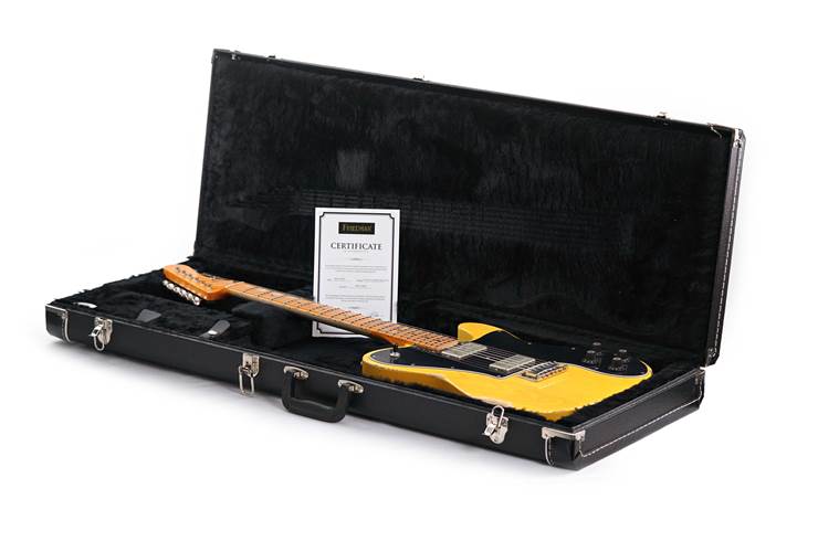 Friedman Vintage T Silver Butterscotch Nitro Classic HH #0424-2693 Friedman Vintage T Silver Butterscotch Nitro Classic HH #0424-2693