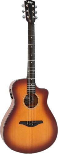 Vintage Pacific Coast Series Electro Acoustic Cherry Burst Vintage Pacific Coast Series Electro Acoustic Cherry Burst