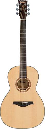 Vintage Performer Series Acoustic Parlour Natural Gloss Vintage Performer Series Acoustic Parlour Natural Gloss