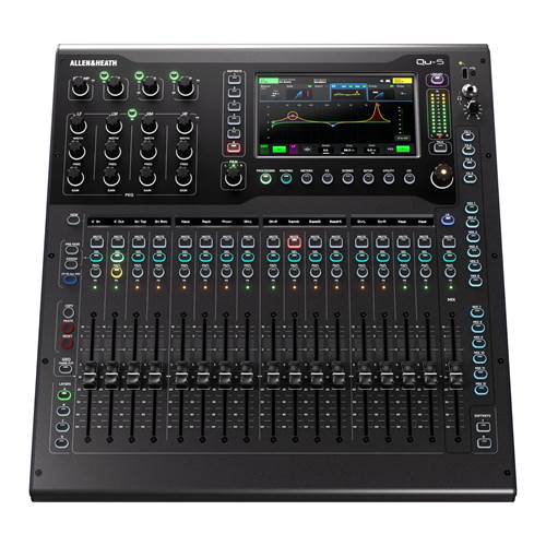 Allen & Heath Qu-5 Digital Mixing Console With 16 Faders Allen & Heath Qu-5 Digital Mixing Console With 16 Faders