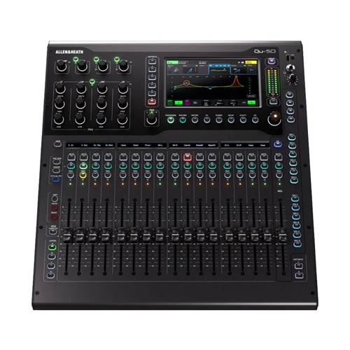 Allen & Heath Qu-5 Digital Mixing Console with 16 Faders And 16x16 Dante C Allen & Heath Qu-5 Digital Mixing Console with 16 Faders And 16x16 Dante C