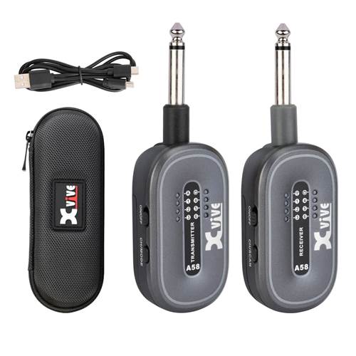 Xvive A58 5.8GHZ Wireless Guitar System with Case Xvive A58 5.8GHZ Wireless Guitar System with Case