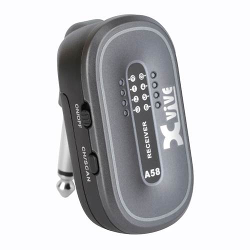 Xvive A58 5.8GHz Wireless Guitar System Receiver Only Xvive A58 5.8GHz Wireless Guitar System Receiver Only