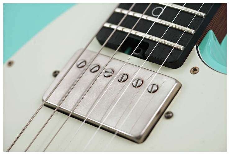 Schecter USA Nick Johnston PT Wembley Atomic Green Sea Foam Schecter USA Nick Johnston PT Wembley Atomic Green Sea Foam