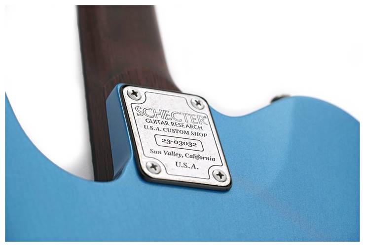 Schecter USA Nick Johnston PT Wembley Atomic Sapphire Metallic Blue Schecter USA Nick Johnston PT Wembley Atomic Sapphire Metallic Blue