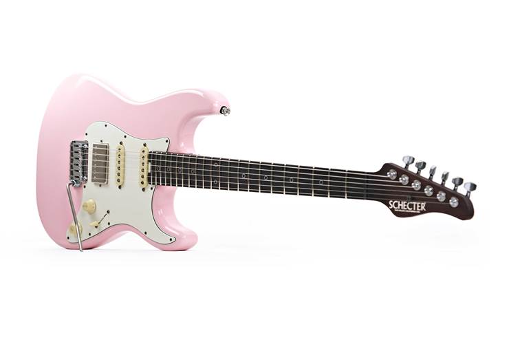 Schecter USA Nick Johnston Traditional Wembley Atomic Pink Aged Nitro Schecter USA Nick Johnston Traditional Wembley Atomic Pink Aged Nitro
