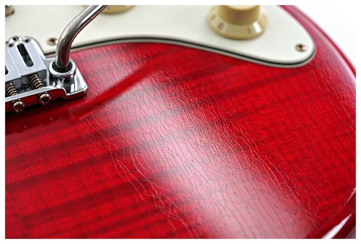 Schecter USA Nick Johnston Atomic Fire Nitro Flame Top Red Schecter USA Nick Johnston Atomic Fire Nitro Flame Top Red