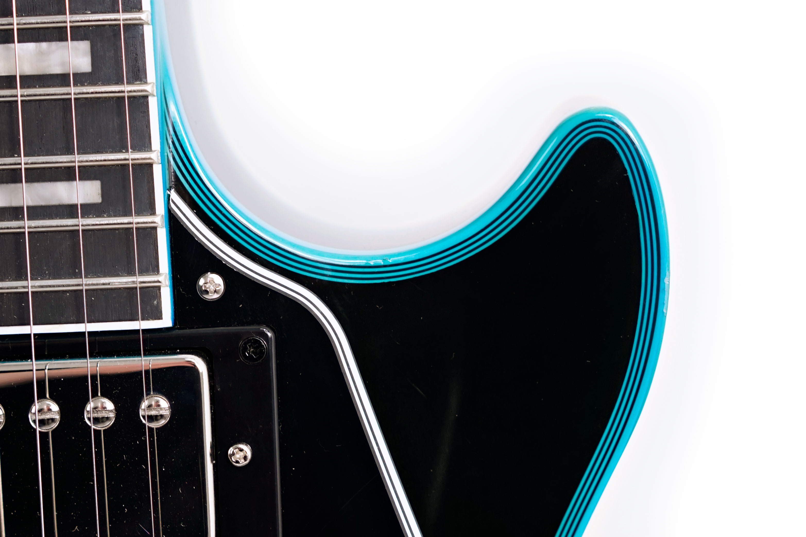 Epiphone Les Paul Custom Widow Indigo Burst (Ex-Demo) #25081512549