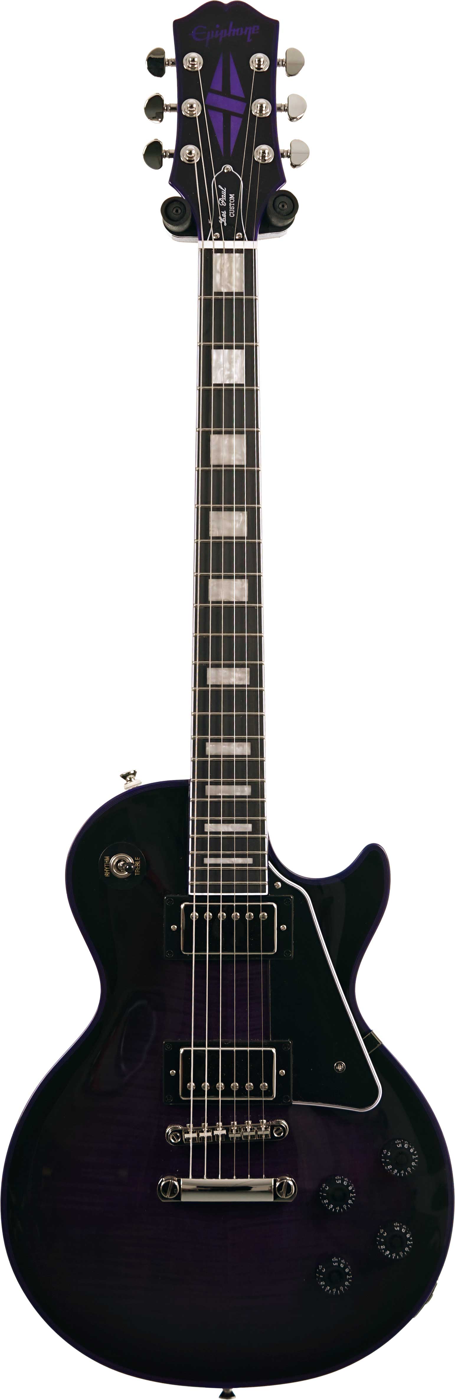 Epiphone Limited Edition Les Paul Custom Widow Purple Burst
