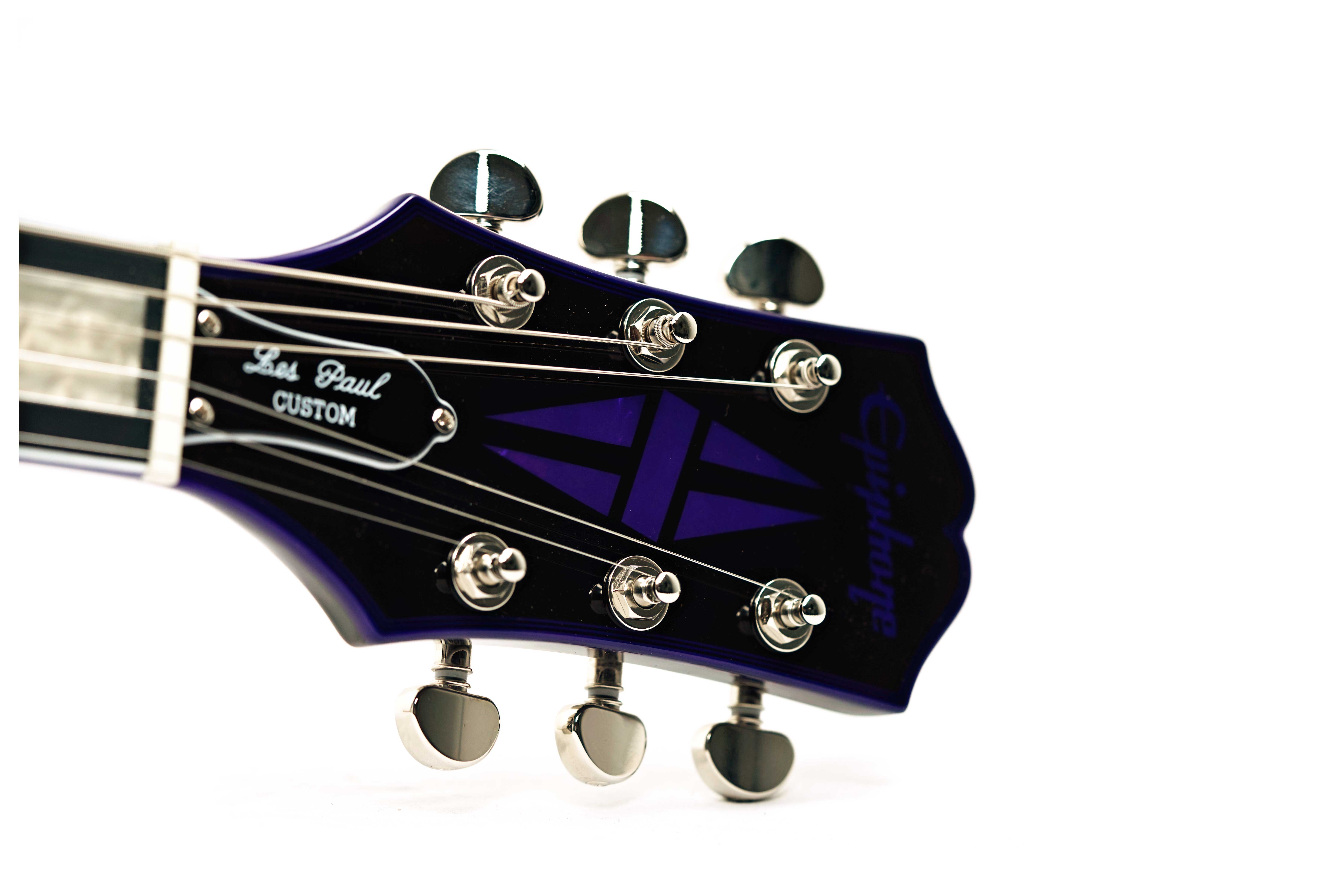 Epiphone Limited Edition Les Paul Custom Widow Purple Burst