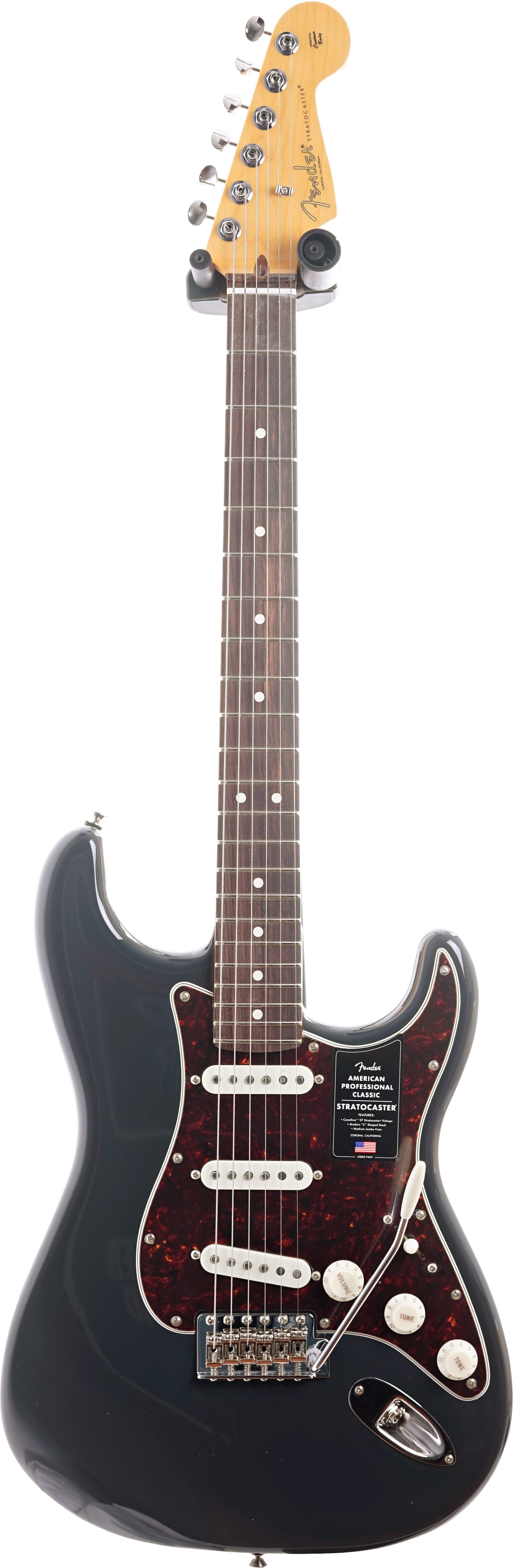 Fender American Professional Classic Stratocaster Faded Black Rosewood Fingerboard #US25068366