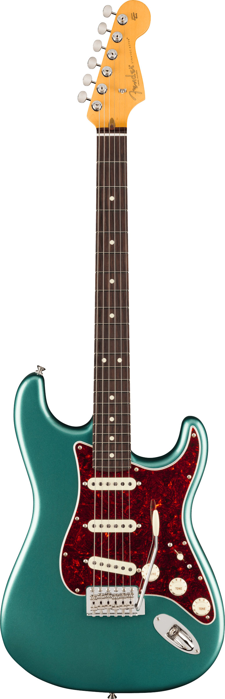 Fender American Professional Classic Stratocaster Faded Sherwood Green Metallic Rosewood Fingerboard