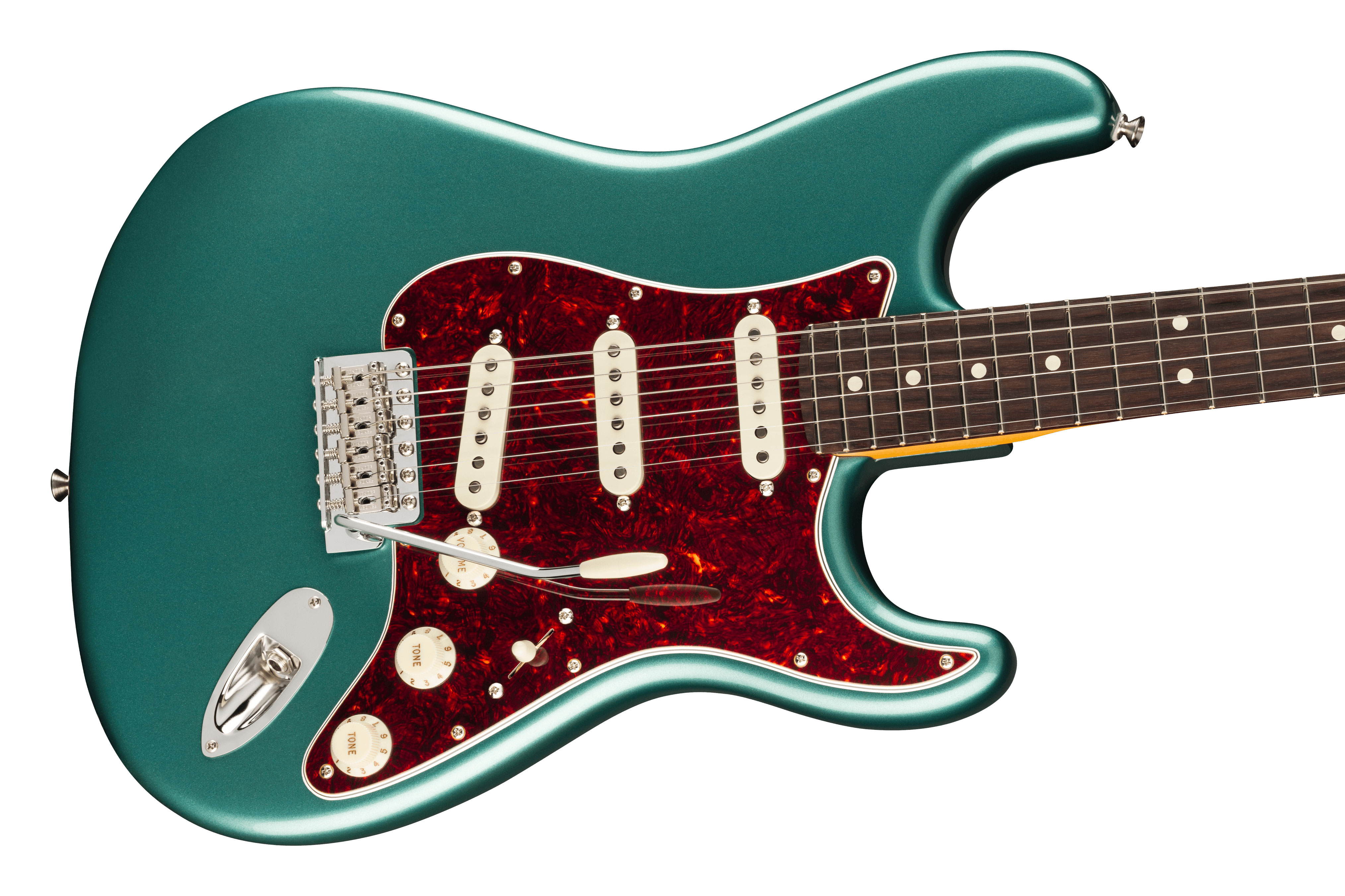 Fender American Professional Classic Stratocaster Faded Sherwood Green Metallic Rosewood Fingerboard