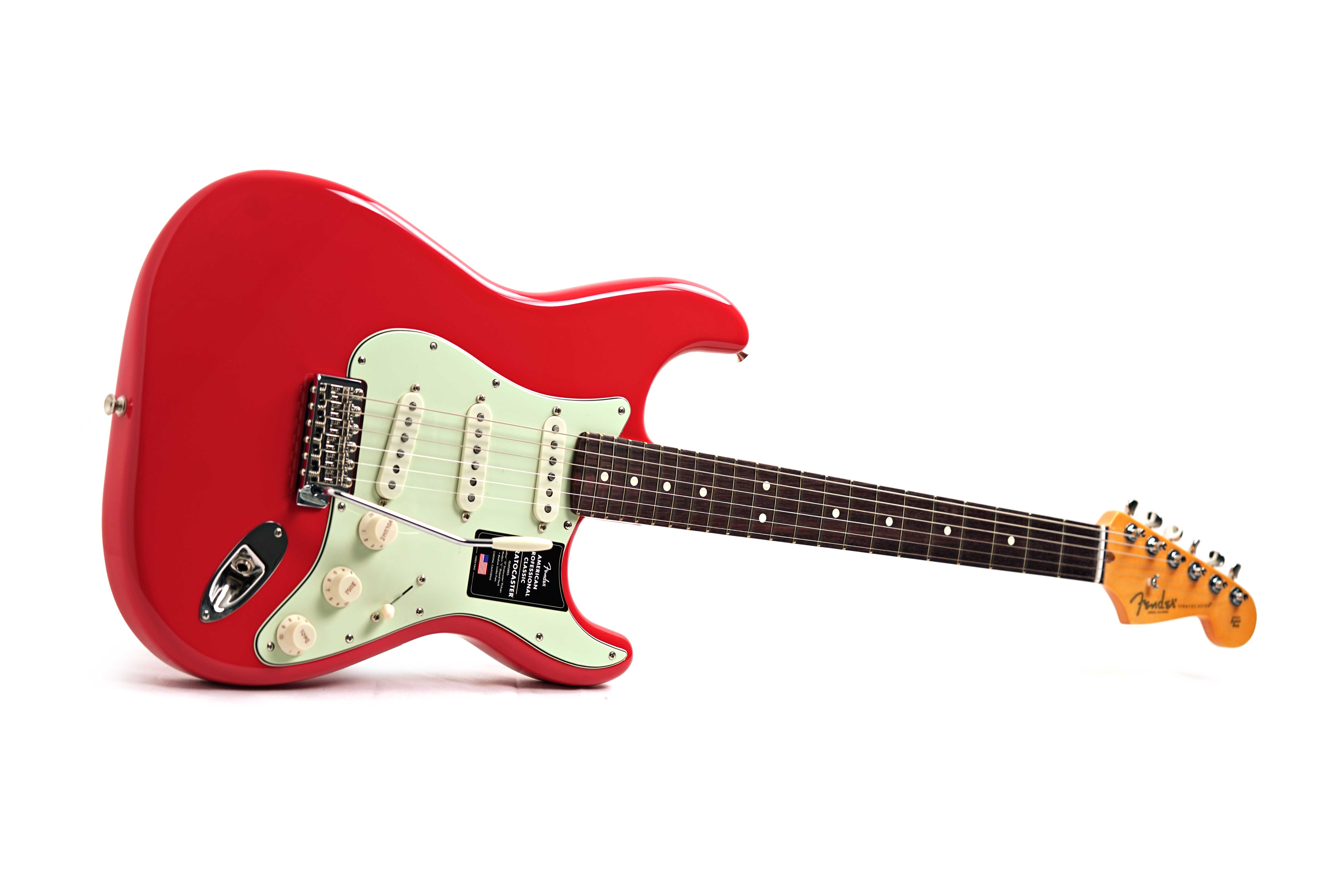 Fender American Professional Classic Stratocaster Faded Dakota Red Rosewood Fingerboard #US25083833
