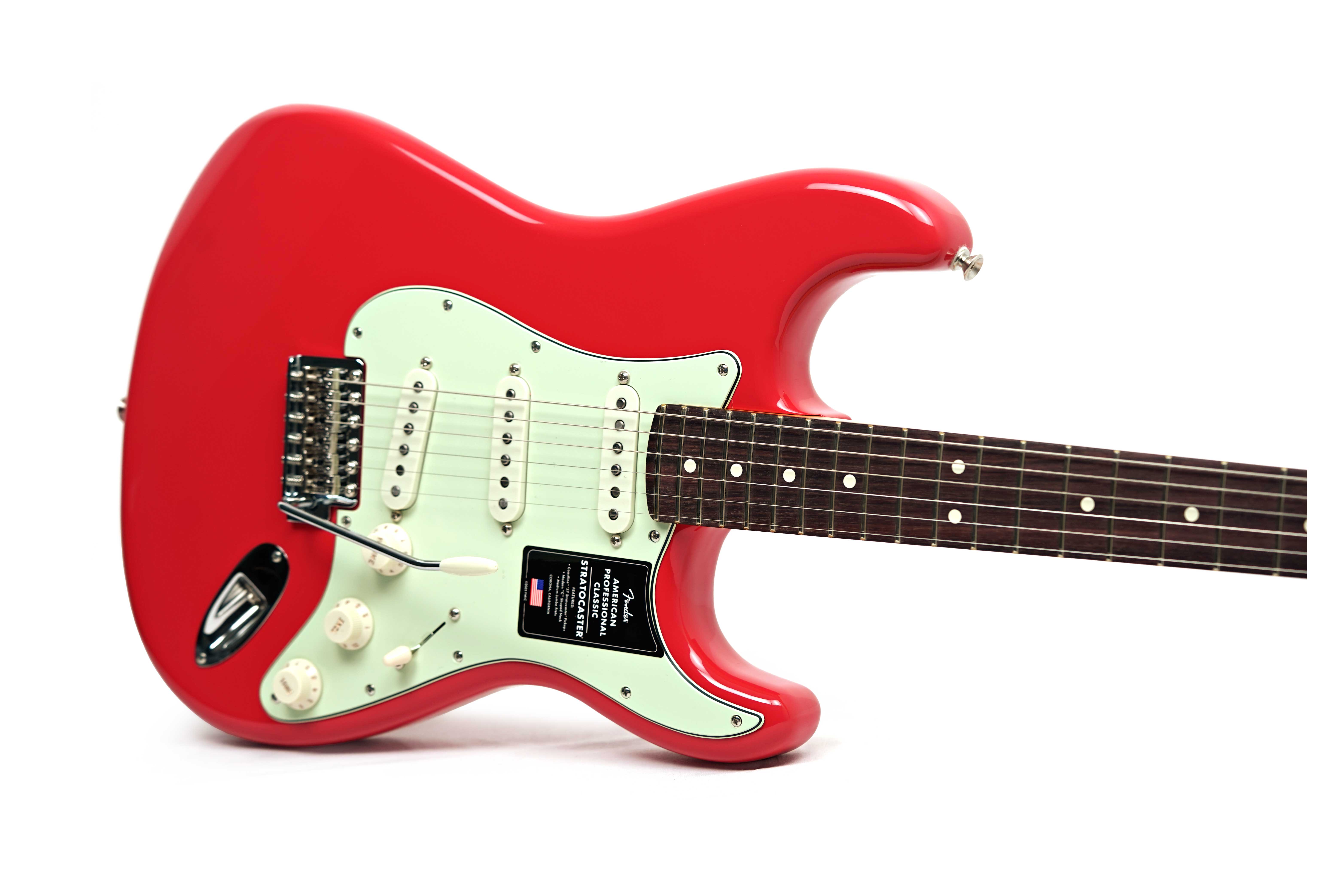 Fender American Professional Classic Stratocaster Faded Dakota Red Rosewood Fingerboard #US25083833