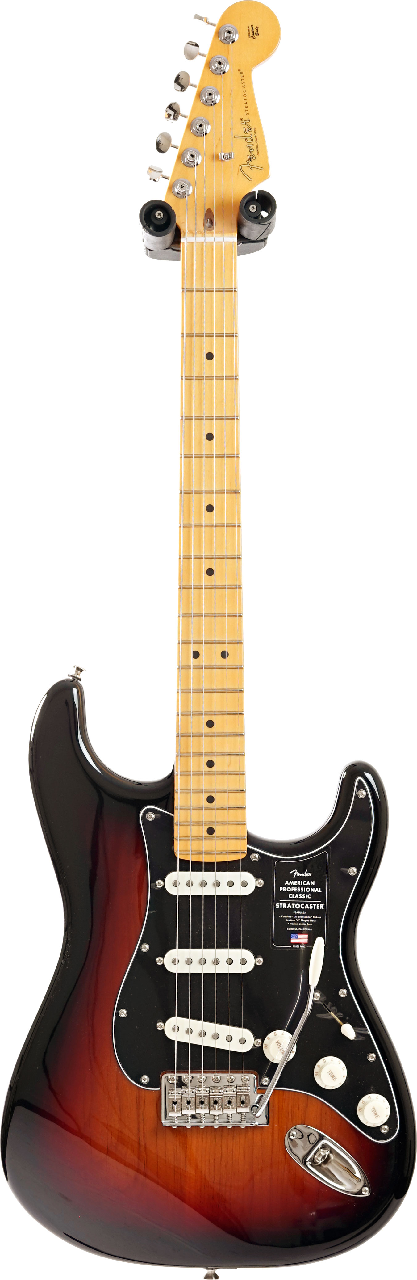 Fender American Professional Classic Stratocaster 3-Colour Sunburst Maple Fingerboard #US25064879