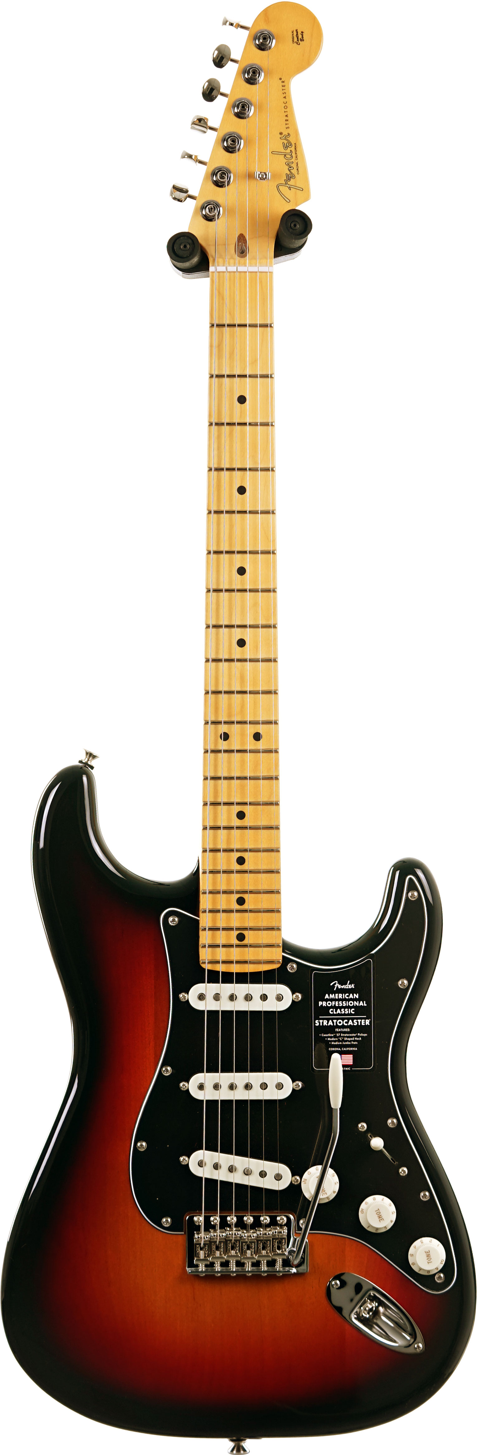 Fender American Professional Classic Stratocaster 3 Colour Sunburst Maple Fingerboard #US25094948