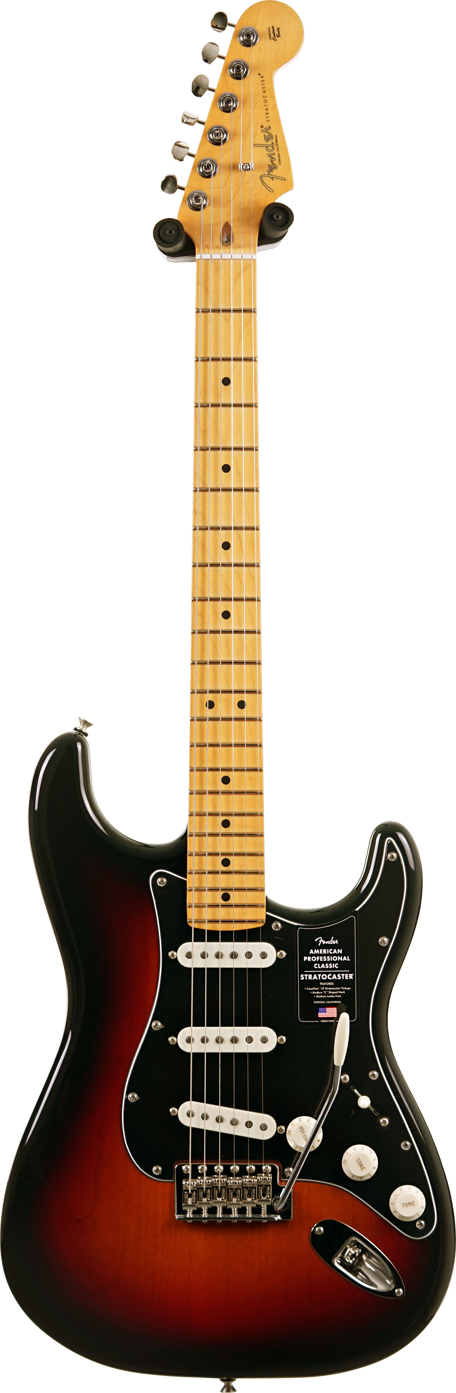 Fender American Professional Classic Stratocaster 3-Colour Sunburst Maple Fingerboard #US25110286