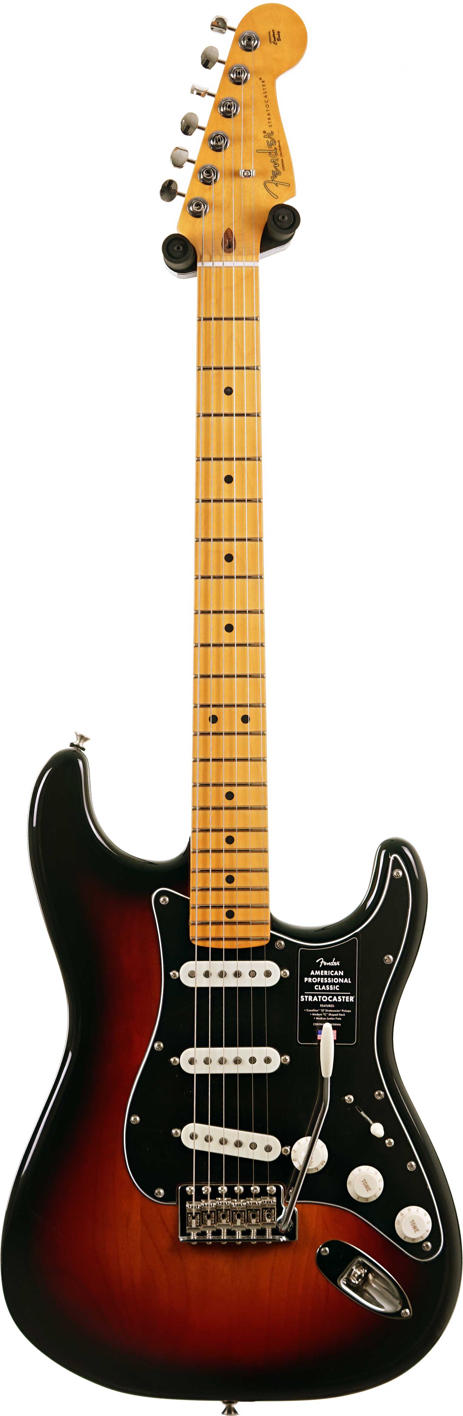 Fender American Professional Classic Stratocaster 3-Colour Sunburst Maple Fingerboard #US25111004