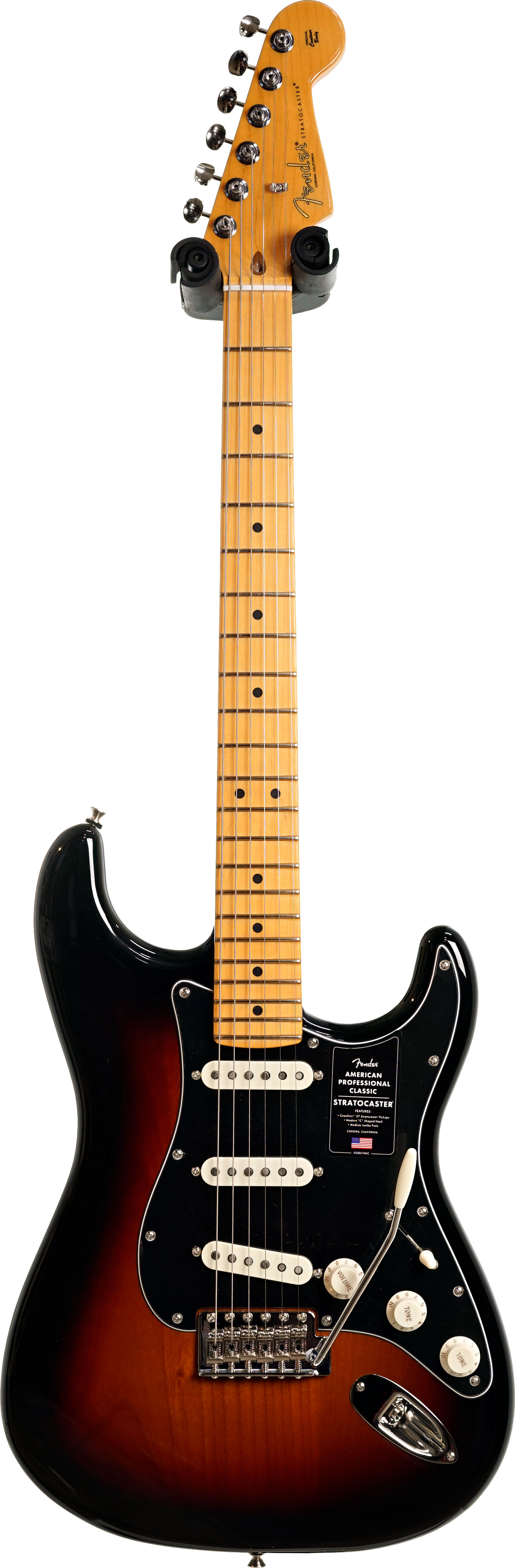 Fender American Professional Classic Stratocaster 3-Colour Sunburst Maple Fingerboard (Nearly New) #US25094799
