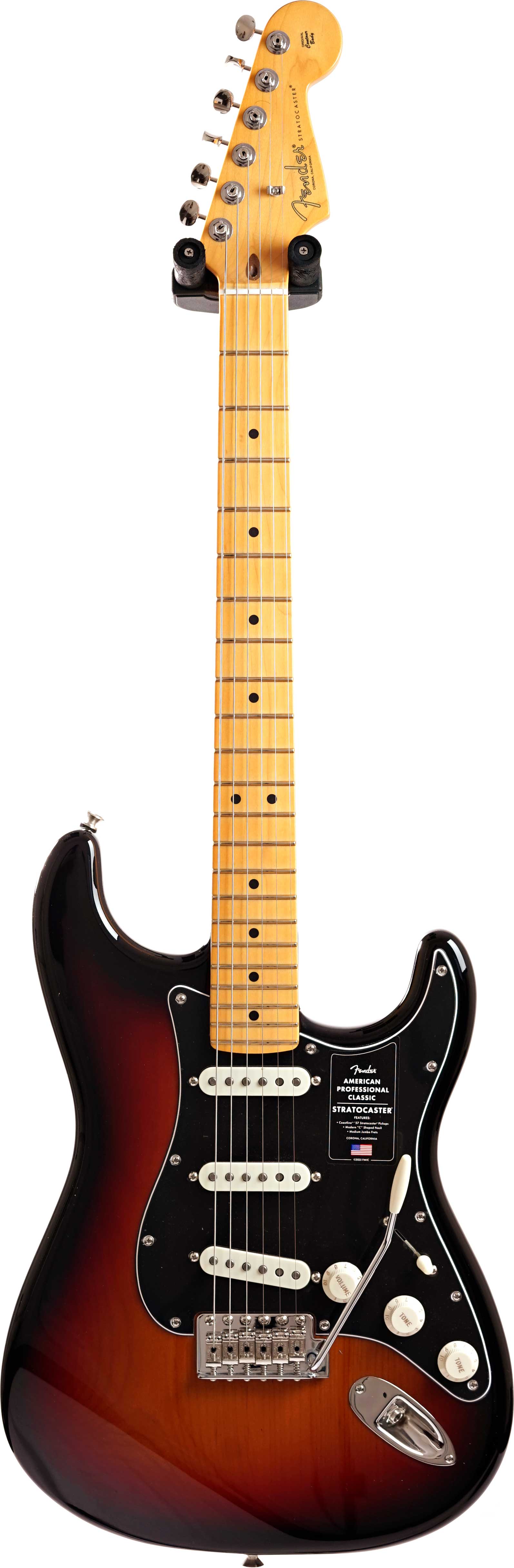 Fender American Professional Classic Stratocaster 3-Colour Sunburst Maple Fingerboard #US25110603