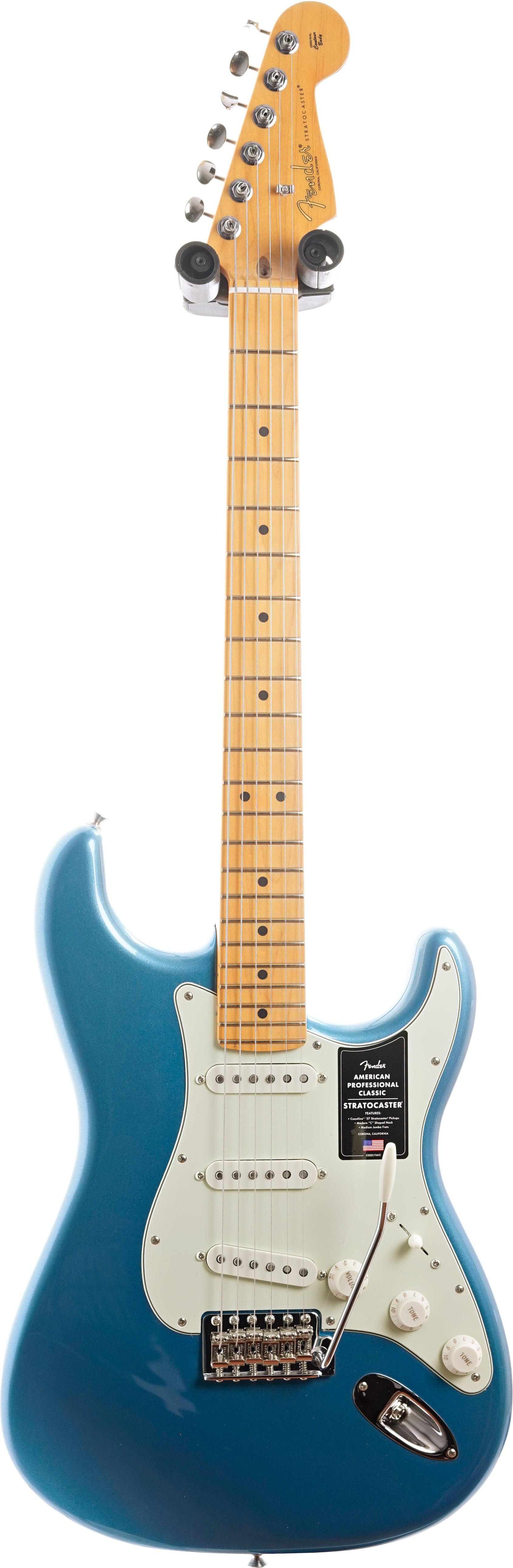 Fender American Professional Classic Stratocaster Faded Lake Placid Blue Maple Fingerboard #US25095543