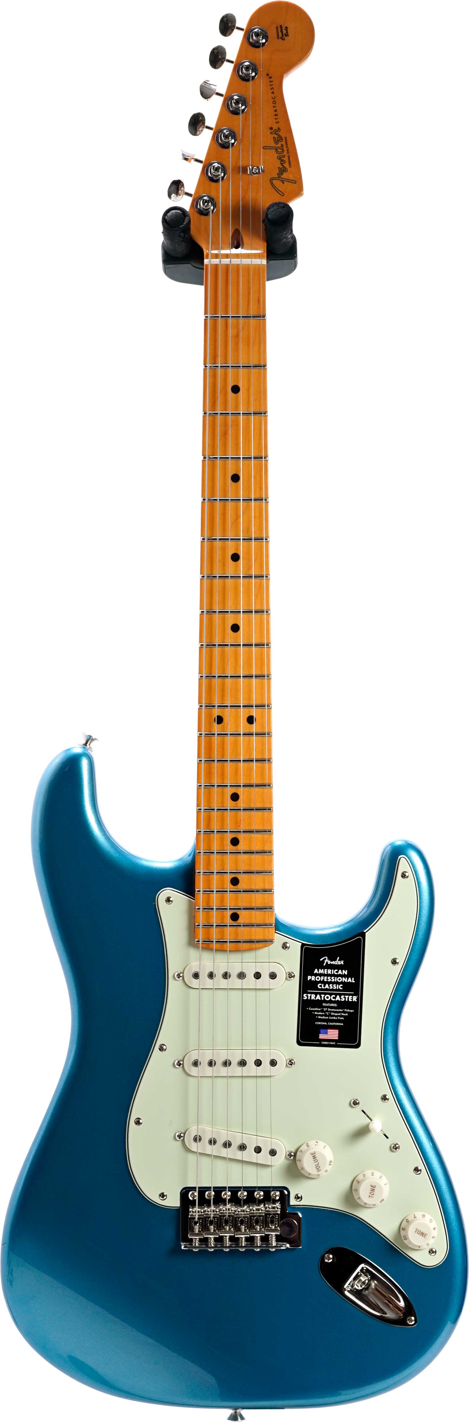 Fender American Professional Classic Stratocaster Faded Lake Placid Blue Maple Fingerboard #US25098272