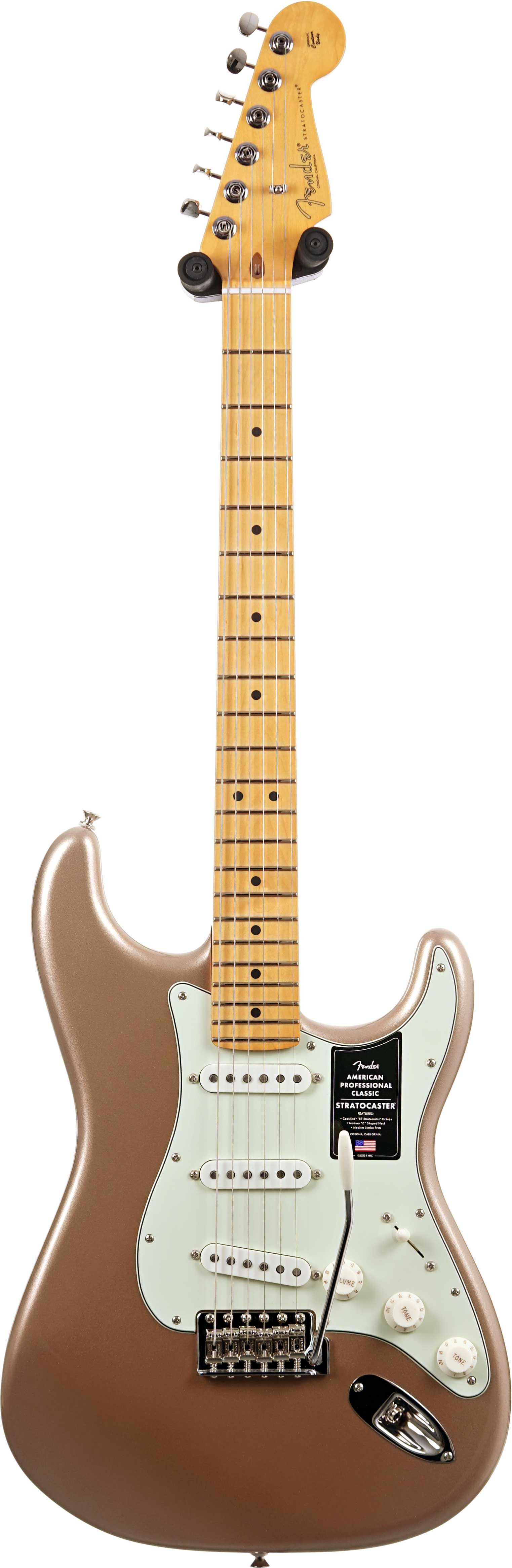 Fender American Professional Classic Stratocaster Faded Firemist Gold Maple Fingerboard #US25054823