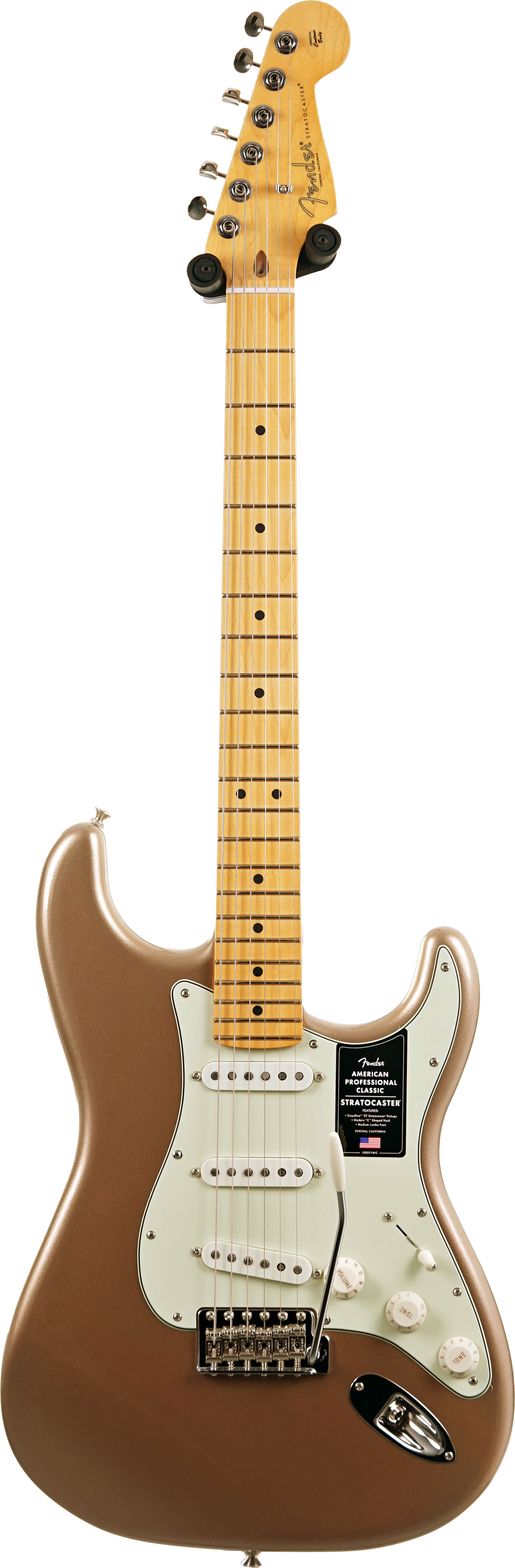 Fender American Professional Classic Stratocaster Faded Firemist Gold Maple Fingerboard #US25094806