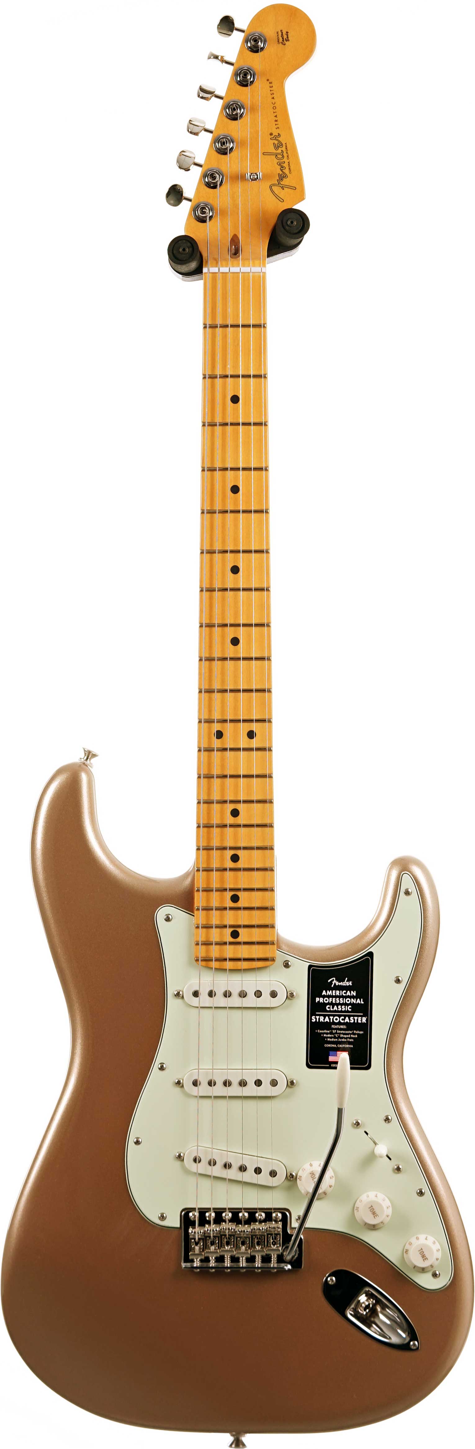 Fender American Professional Classic Stratocaster Faded Firemist Gold Maple Fingerboard #US25108441