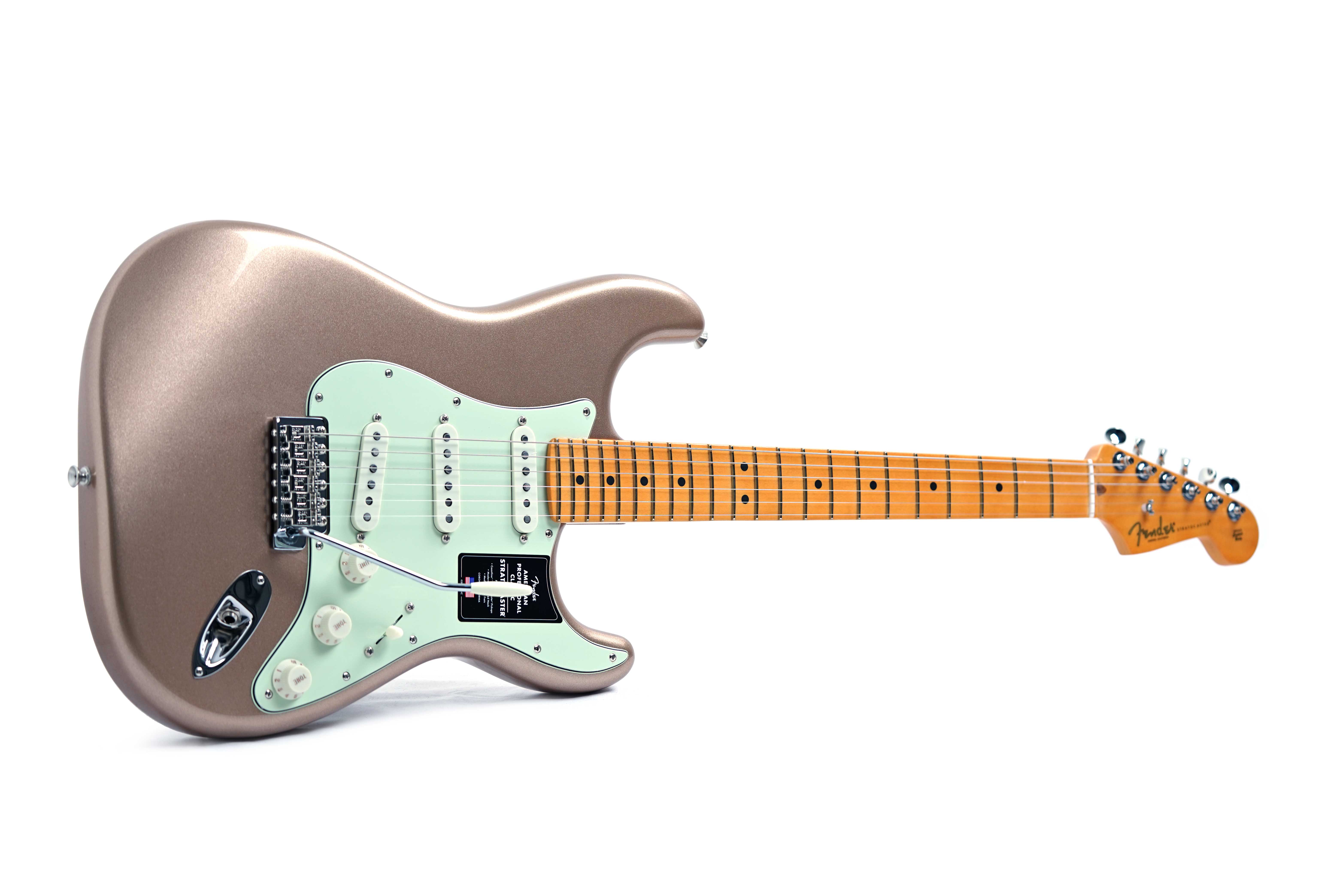 Fender American Professional Classic Stratocaster Faded Firemist Gold Maple Fingerboard #US25108441