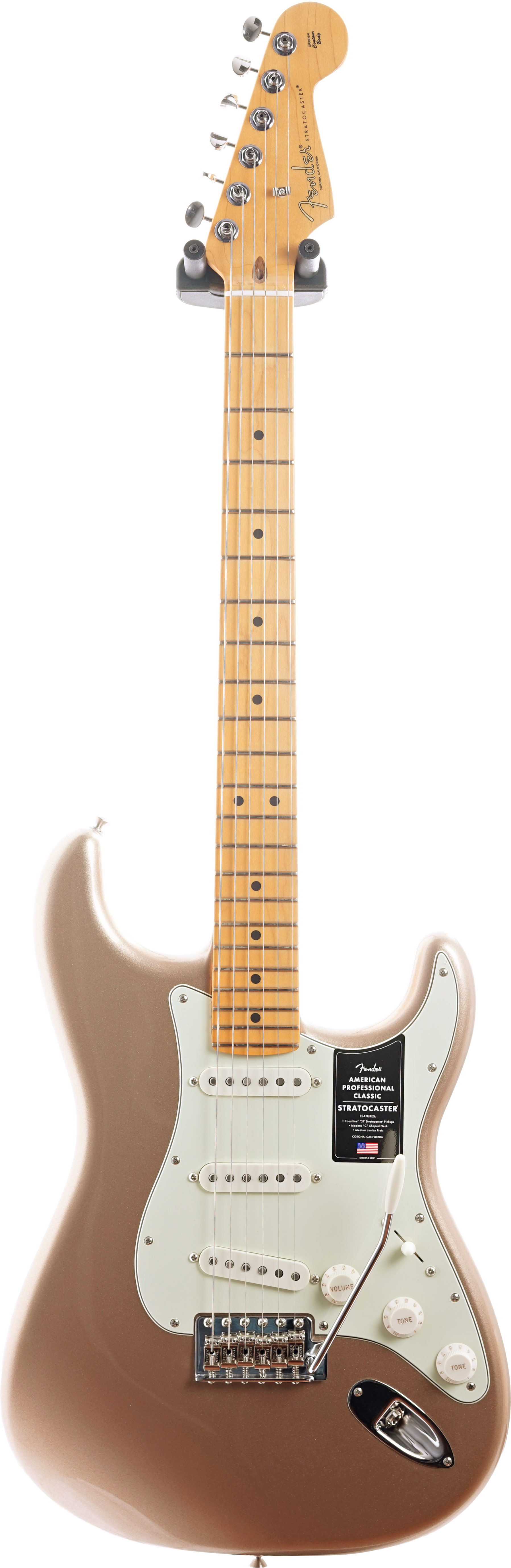 Fender American Professional Classic Stratocaster Faded Firemist Gold Maple Fingerboard #US25094728