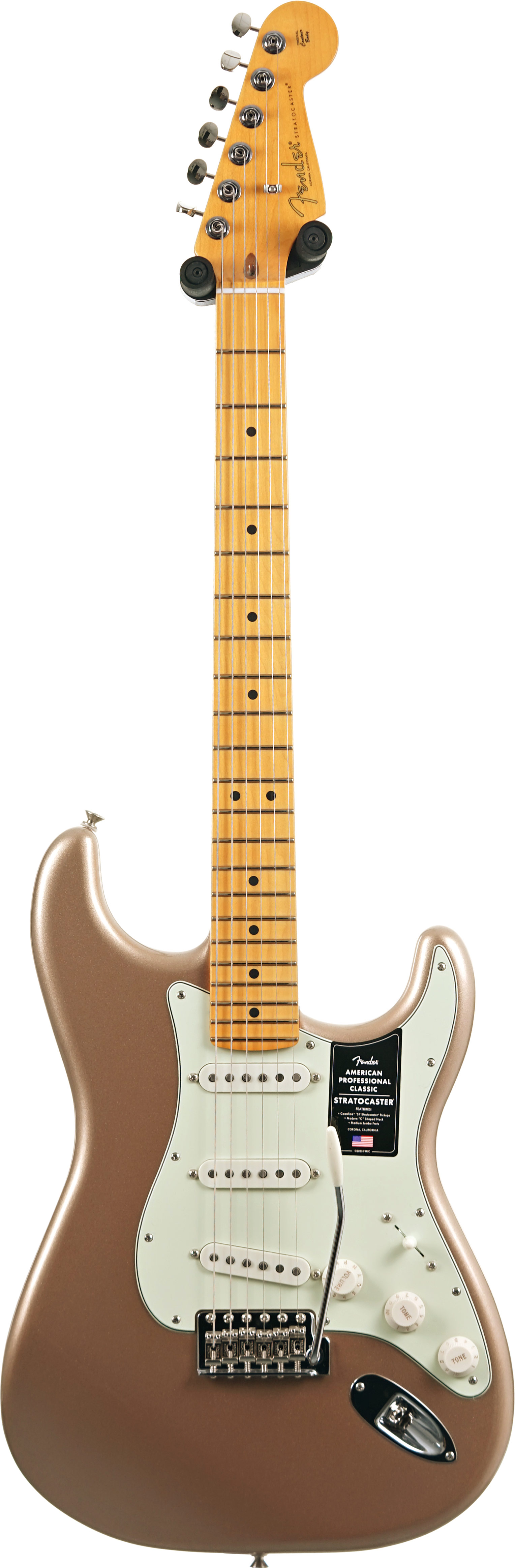 Fender American Professional Classic Stratocaster Faded Firemist Gold Maple Fingerboard #US25108695